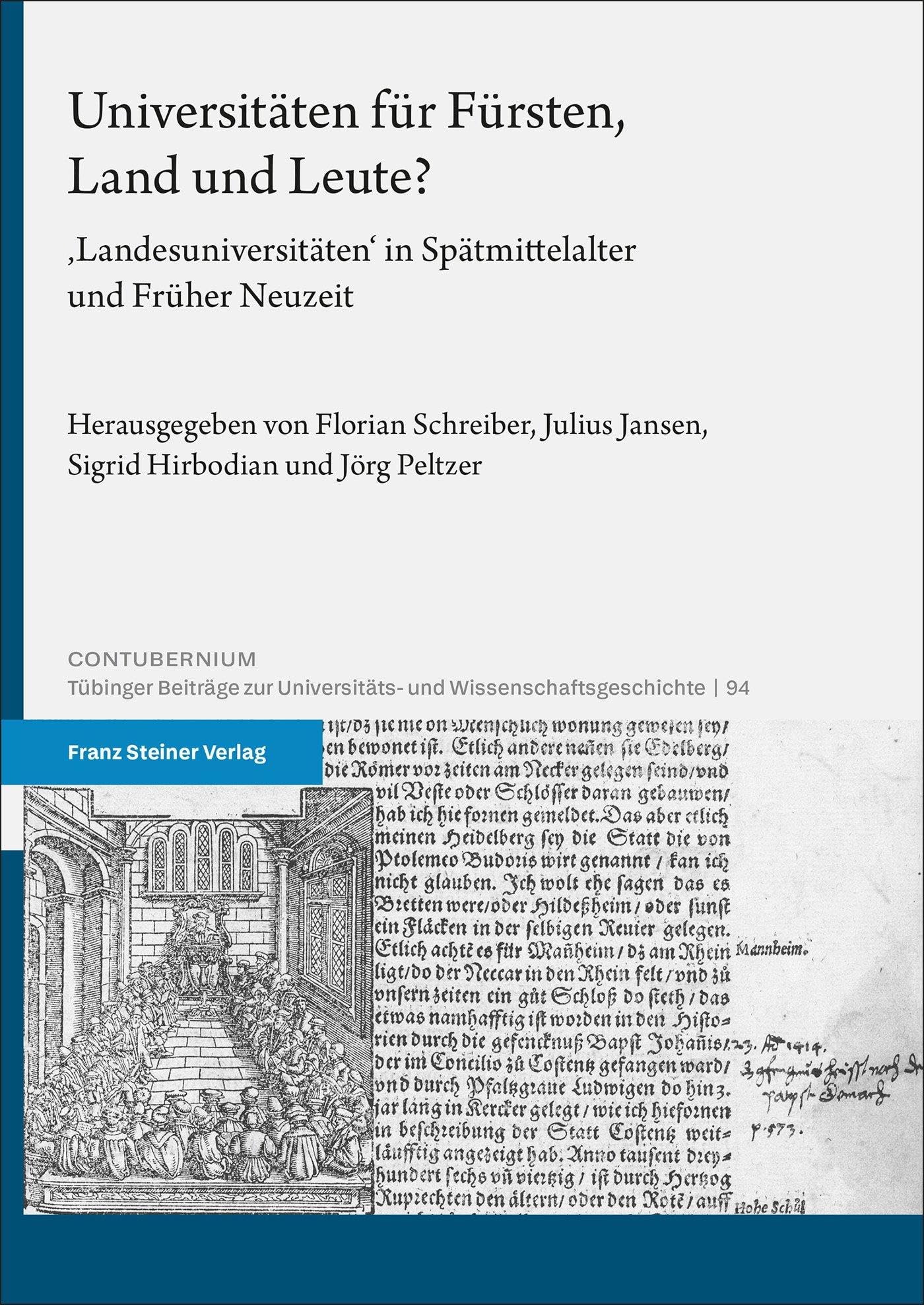 Universitäten für Fürsten, Land und Leute? Business, Finance & Career