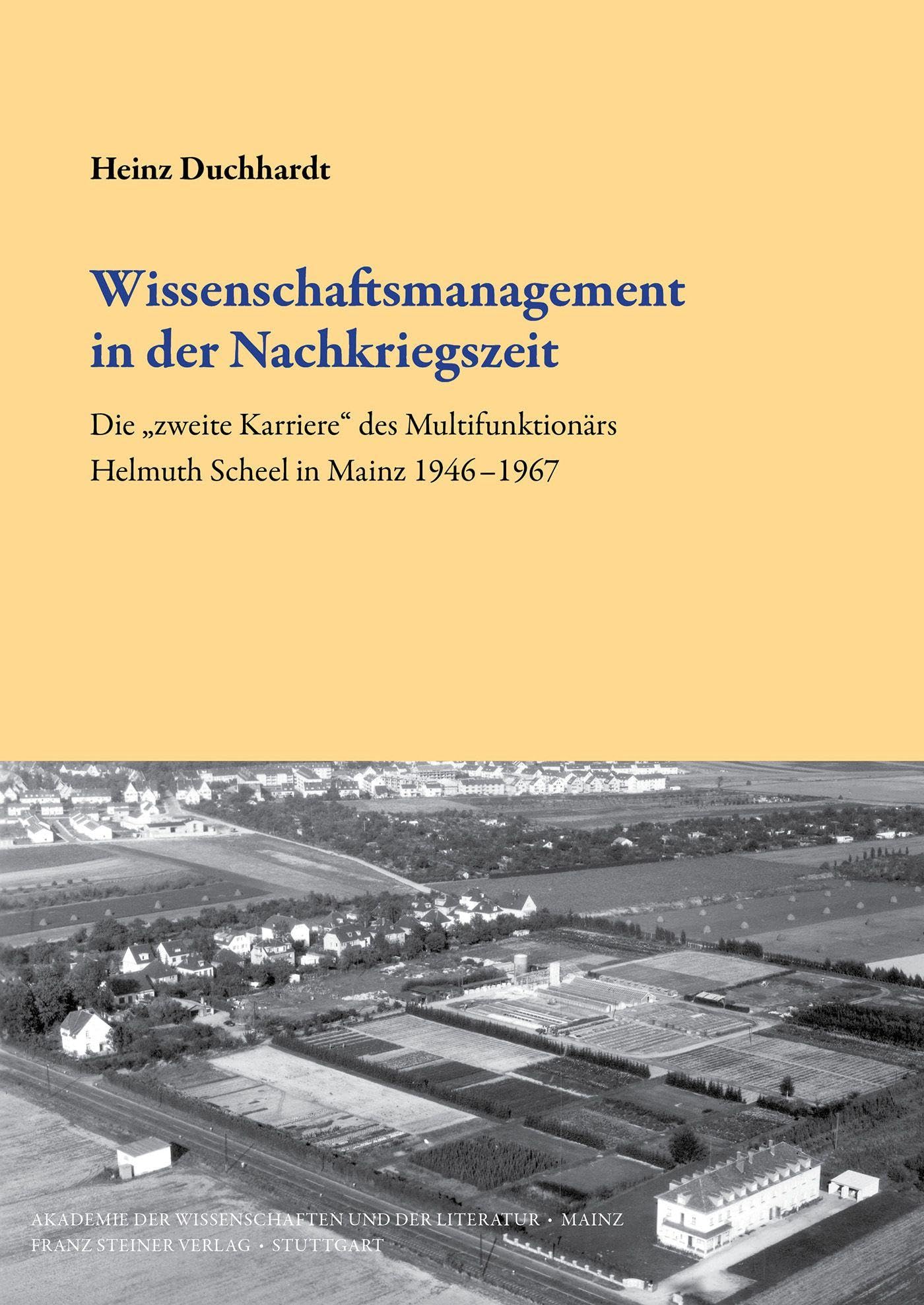 Wissenschaftsmanagement in der Nachkriegszeit German history