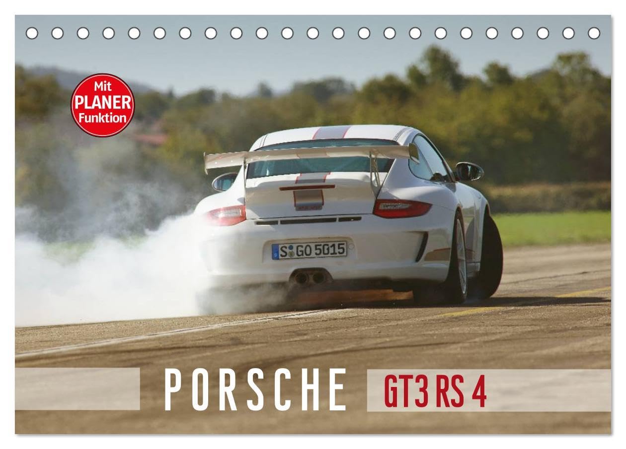 Porsche GT3RS 4,0 (Tischkalender 2026 DIN A5 quer), CALVENDO Monatskalender: Der bekannte Fotograf Stefan Bau präsentiert in diesem opulenten Kalender ... Porsche 911 GT3RS 4.0. (CALVENDO Mobilitaet) Film, Art & Culture