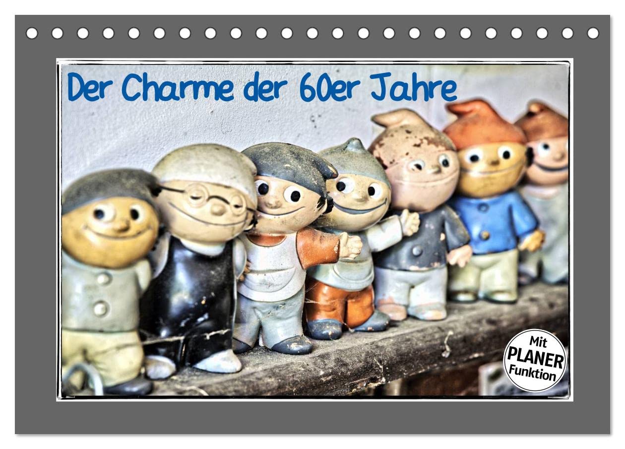 Der Charme der 60er Jahre (Tischkalender 2026 DIN A5 quer), CALVENDO Monatskalender: Aus dem Leben der 60er Jahre. (CALVENDO Kunst) Politics & History