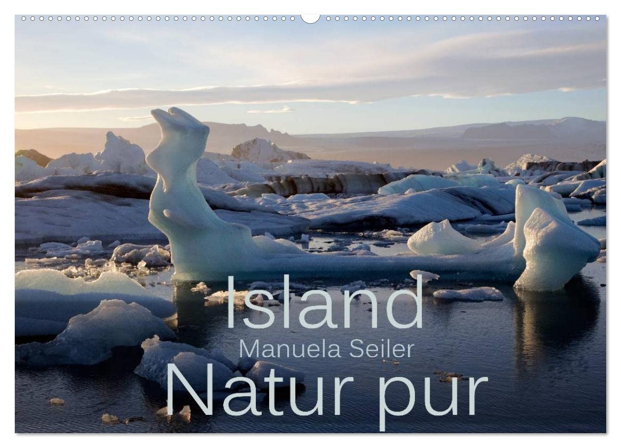 Island Natur pur (Wandkalender 2026 DIN A2 quer), CALVENDO Monatskalender: Einzigartige Landschaften im Süden Islands - Natur pur. (CALVENDO Natur) Leisure, Home & Garden