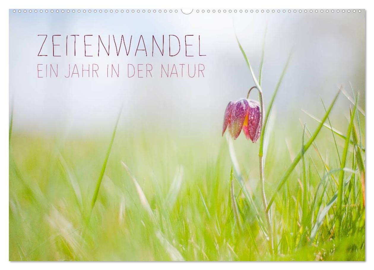 Zeitenwandel - Ein Jahr in der Natur (Wandkalender 2026 DIN A2 quer), CALVENDO Monatskalender: Die Natur im Wandel der vier Jahreszeiten. (CALVENDO Natur) Leisure, Home & Garden