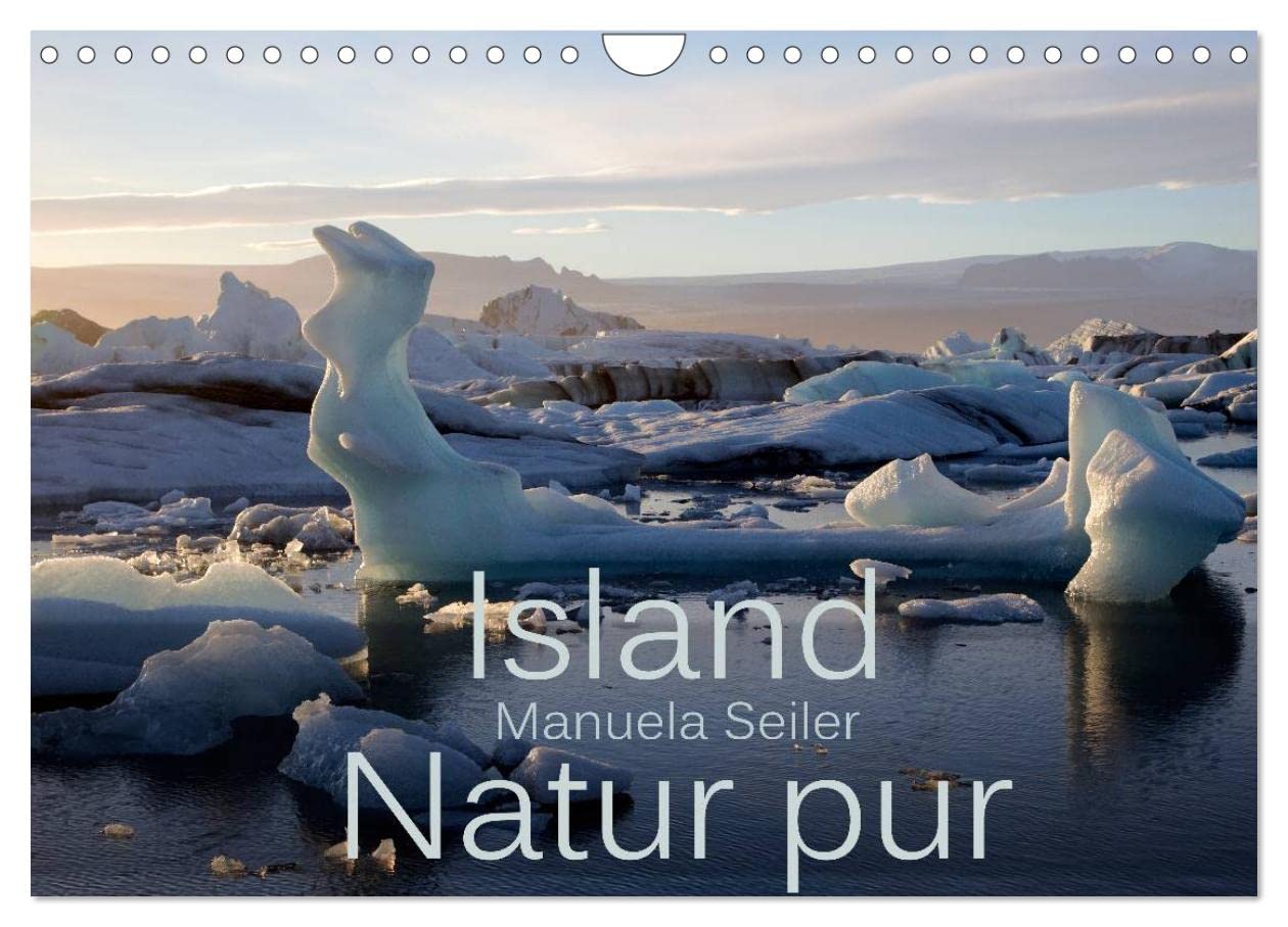 Island Natur pur (Wandkalender 2026 DIN A4 quer), CALVENDO Monatskalender: Einzigartige Landschaften im Süden Islands - Natur pur. (CALVENDO Natur) Leisure, Home & Garden