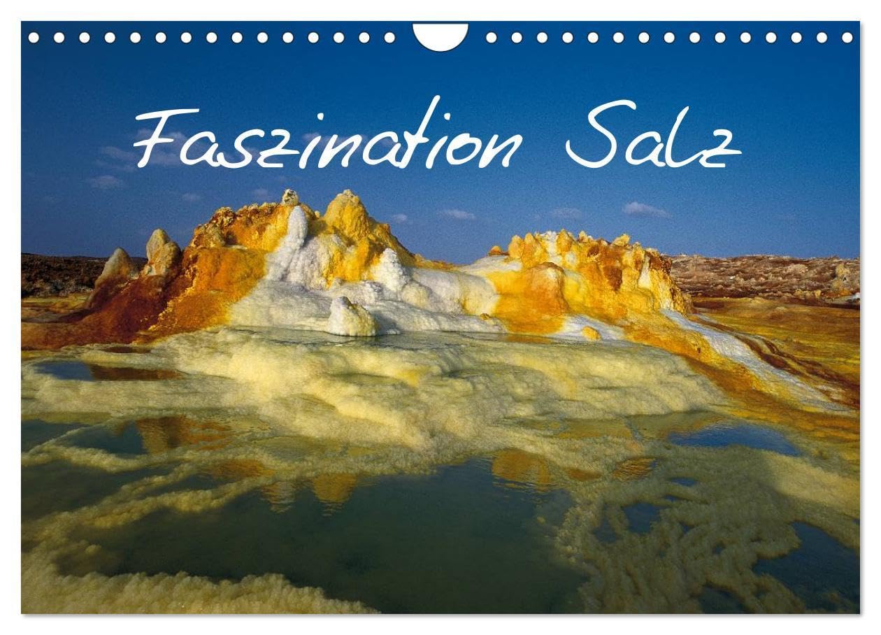 Faszination Salz (Wandkalender 2026 DIN A4 quer), CALVENDO Monatskalender: Die Fotos sensibilisieren und informieren über die Wichtigkeit des Themas ... unserer Erde. (CALVENDO Natur) Books