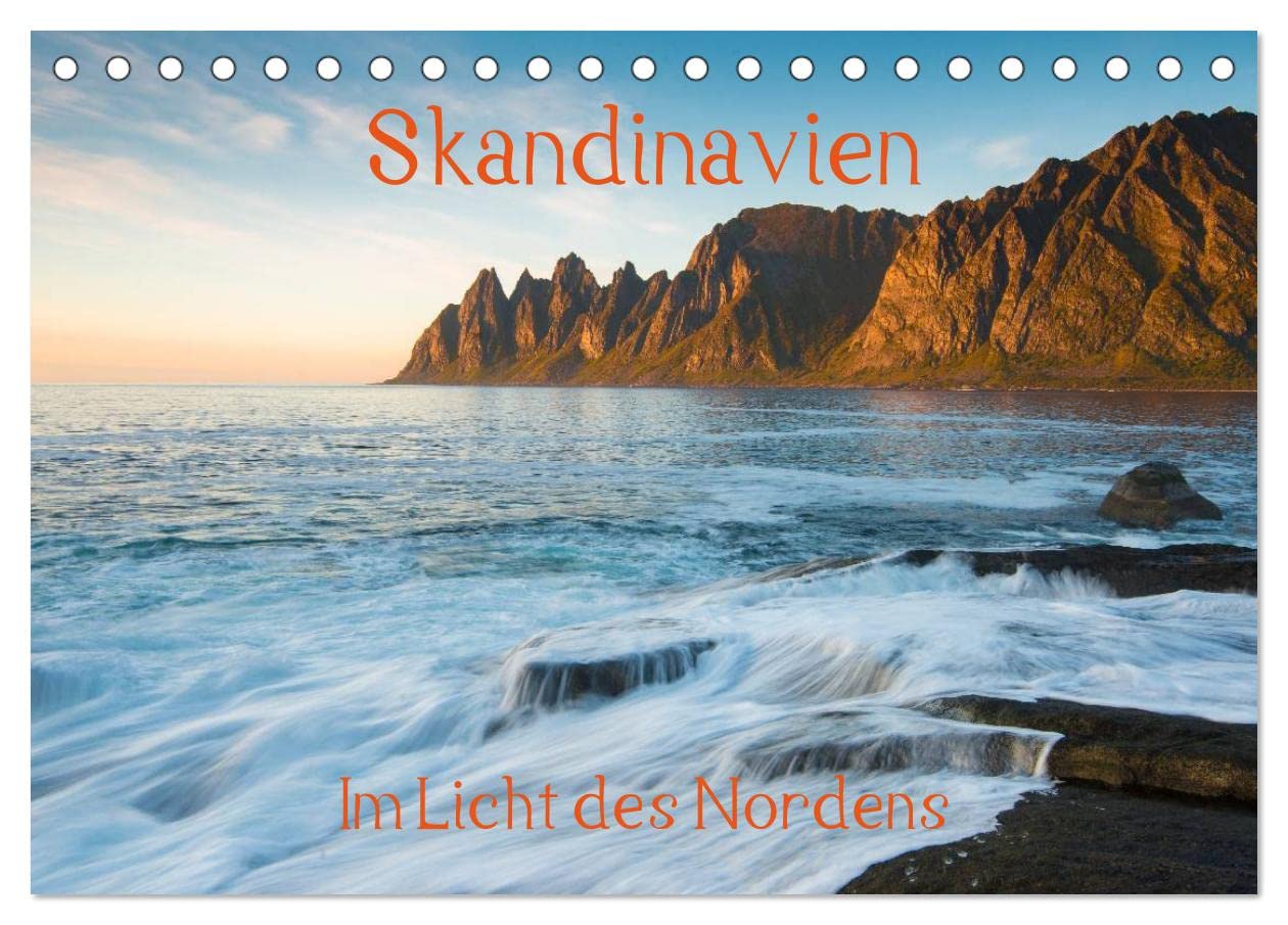 Skandinavien - Im Licht des Nordens (Tischkalender 2026 DIN A5 quer), CALVENDO Monatskalender: Erleben Sie wunderbare Lichtstimmungen des Nordens! (CALVENDO Natur) Living & Furnishing