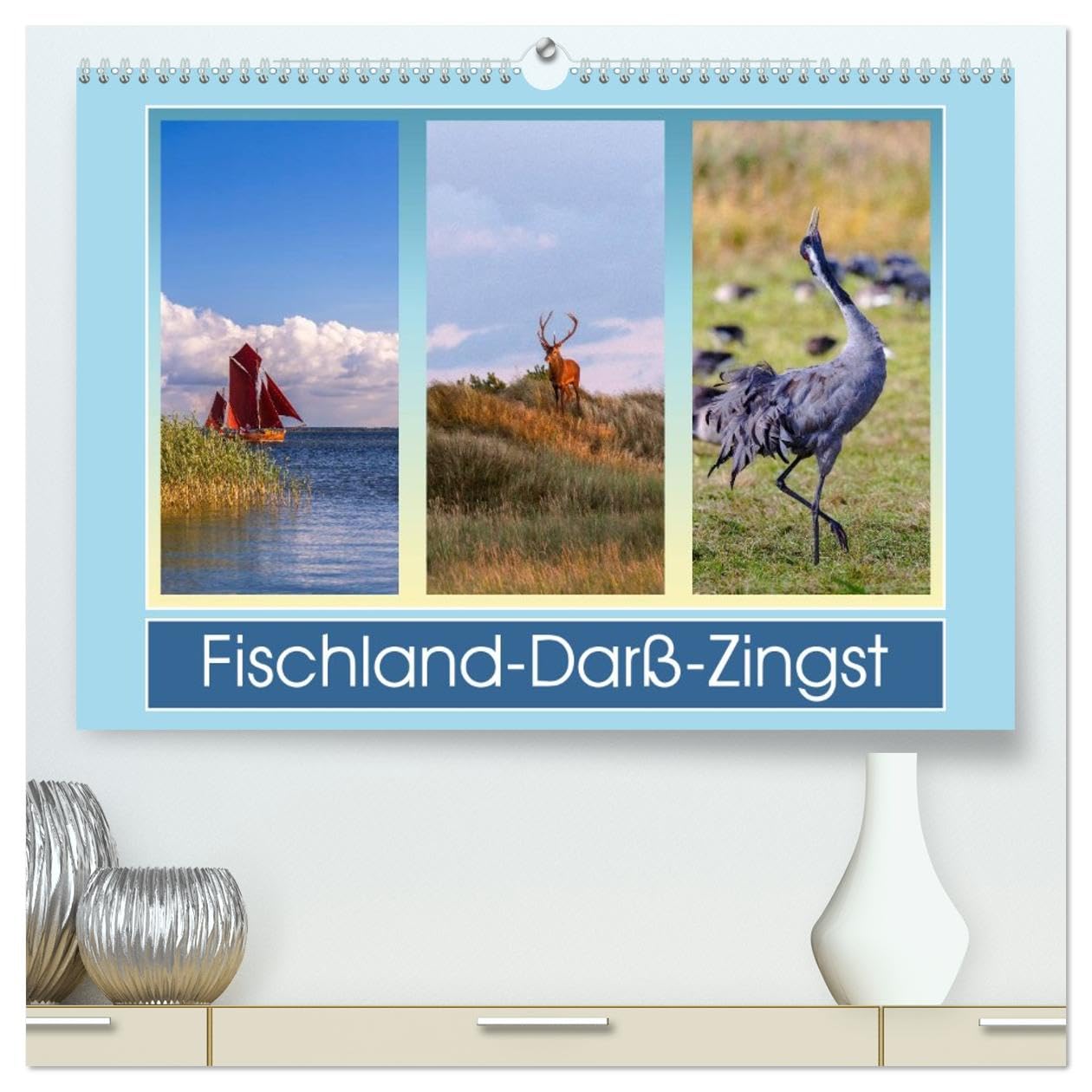 Fischland-Darß-Zingst (hochwertiger Premium Wandkalender 2026 DIN A2 quer), Kunstdruck in Hochglanz: Impressionen einer Halbinsel book