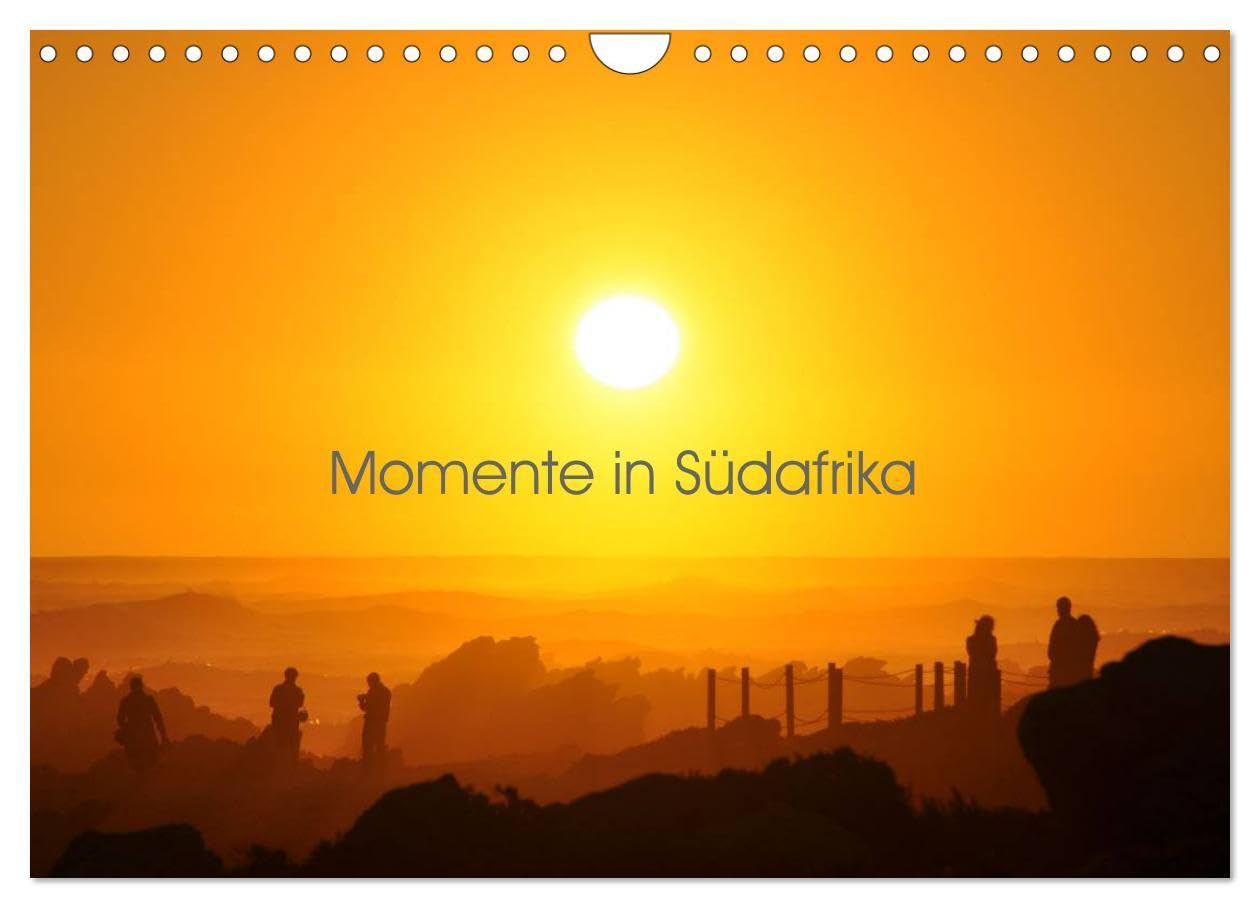 Momente in Südafrika (Wandkalender 2026 DIN A4 quer), CALVENDO Monatskalender: Stimmungsvolle Impressionen rund um das Kap der Guten Hoffnung, Kap Agulas und das Naturreservat De Hoop (CALVENDO Natur) Leisure, Home & Garden