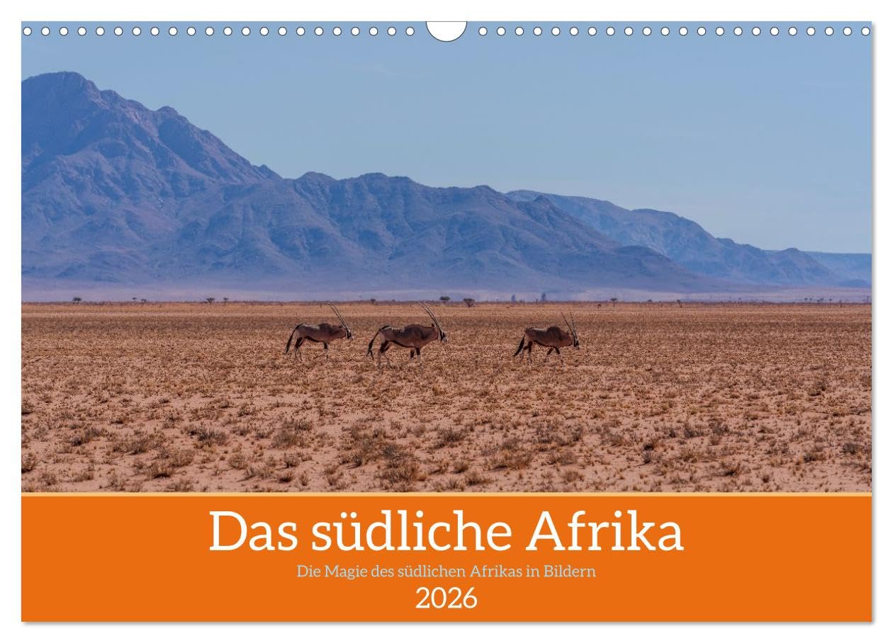 Das südliche Afrika 2026 (Wandkalender 2026 DIN A3 quer), CALVENDO Monatskalender Leisure, Home & Garden