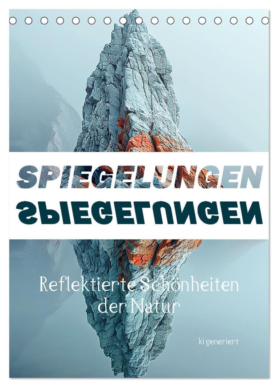 Spiegelungen - Reflektierte Schönheiten der Natur (Tischkalender 2026 DIN A5 hoch), CALVENDO Monatskalender Social Sciences
