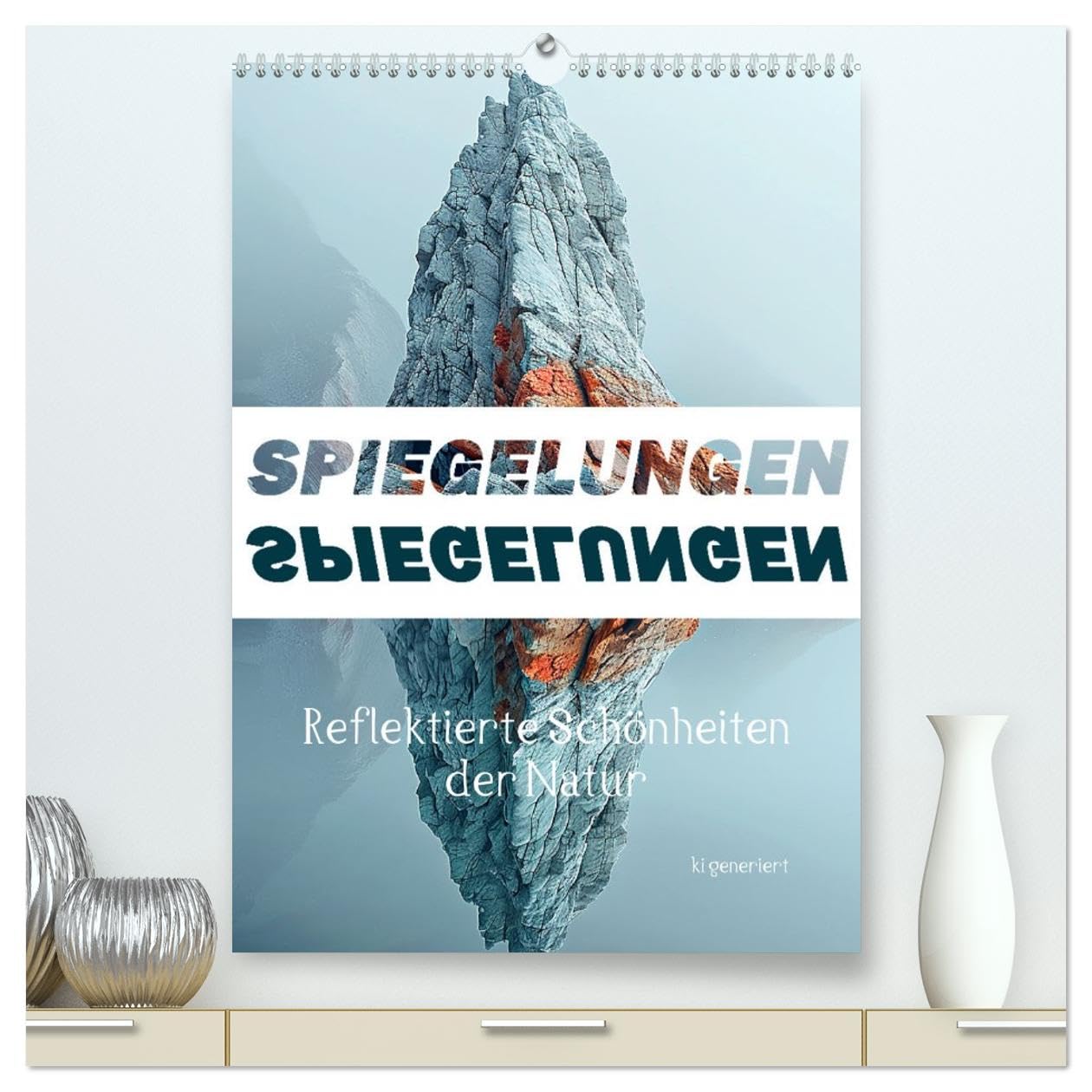 Spiegelungen - Reflektierte Schönheiten der Natur (hochwertiger Premium Wandkalender 2026 DIN A2 hoch), Kunstdruck in Hochglanz Social Sciences
