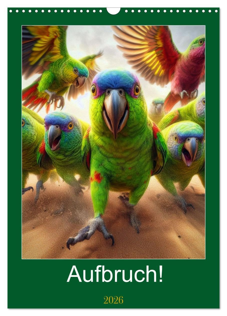 Aufbruch! (Wandkalender 2026 DIN A3 hoch), CALVENDO Monatskalender: Ein aufregender Tierkalender, erleben Sie die faszinierende Welt der Tierrennen in ... zu galoppierenden Elefanten! (CALVENDO Tiere) Natural Sciences