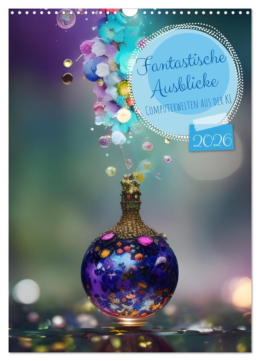Fantastische Einblicke (Wandkalender 2026 DIN A3 hoch), CALVENDO Monatskalender Film, Art & Culture