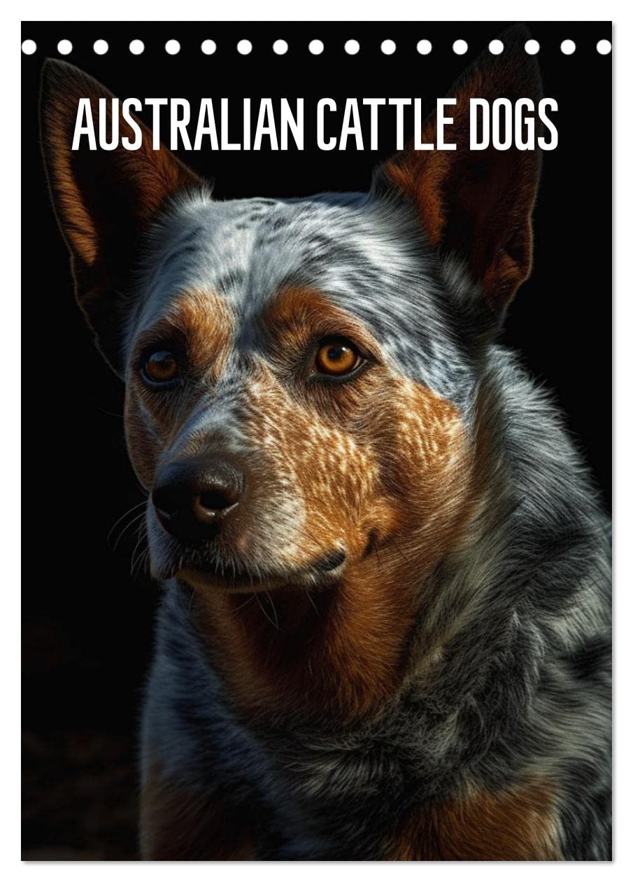 Australian Cattle Dogs (Tischkalender 2026 DIN A5 hoch), CALVENDO Monatskalender Pets