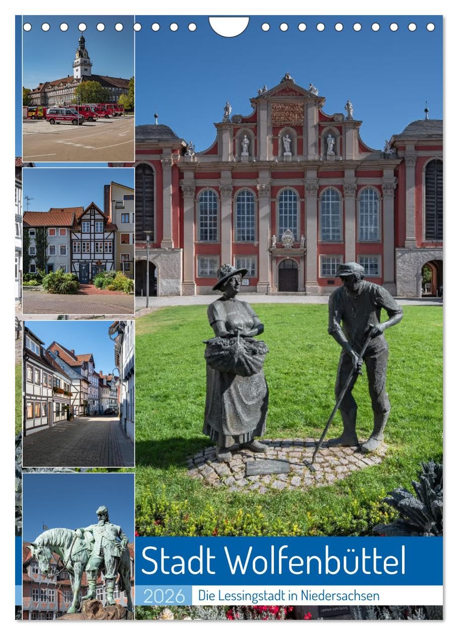 Stadt Wolfenbüttel (Wandkalender 2026 DIN A4 hoch), CALVENDO Monatskalender Leisure, Home & Garden
