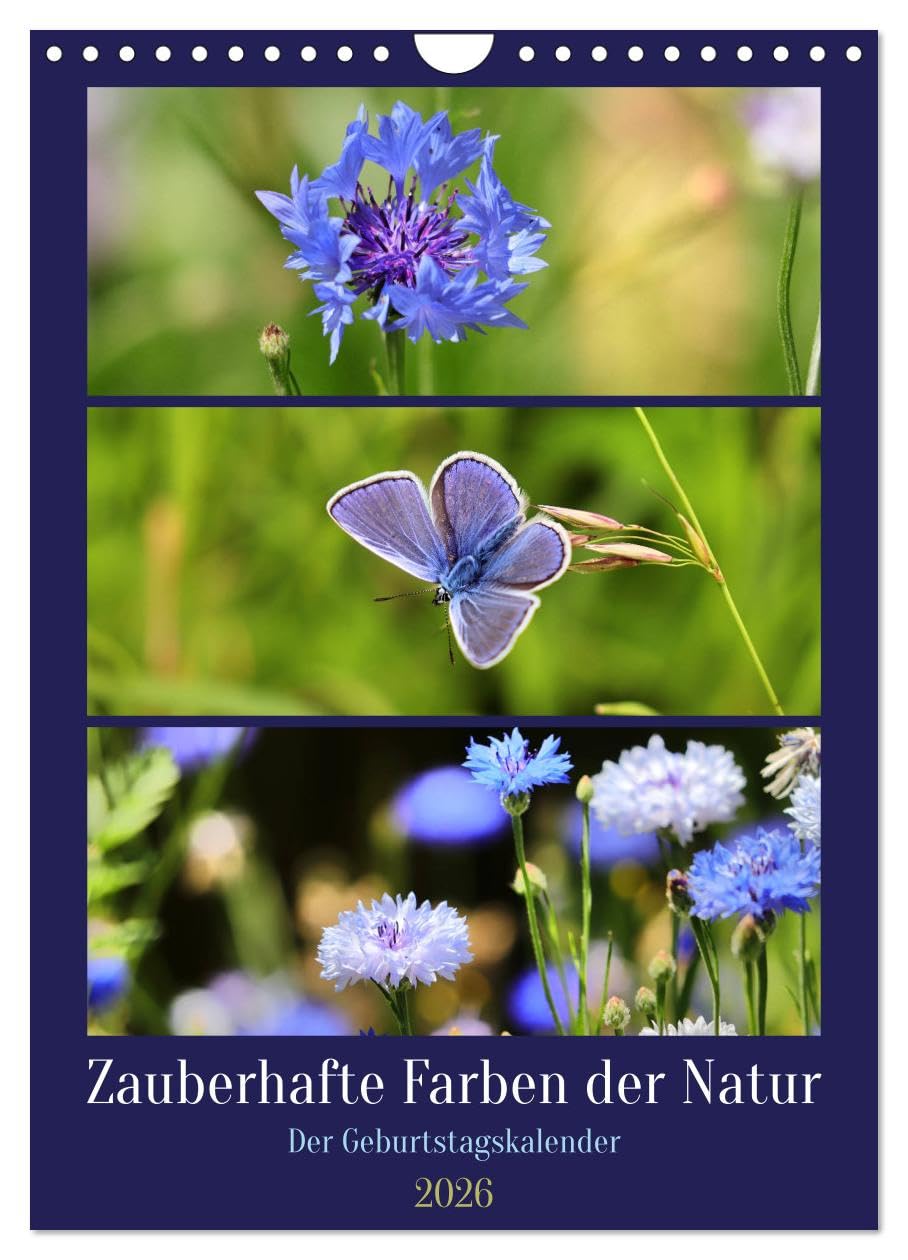 Zauberhafte Farben der Natur (Wandkalender 2026 DIN A4 hoch), CALVENDO Monatskalender Social Sciences