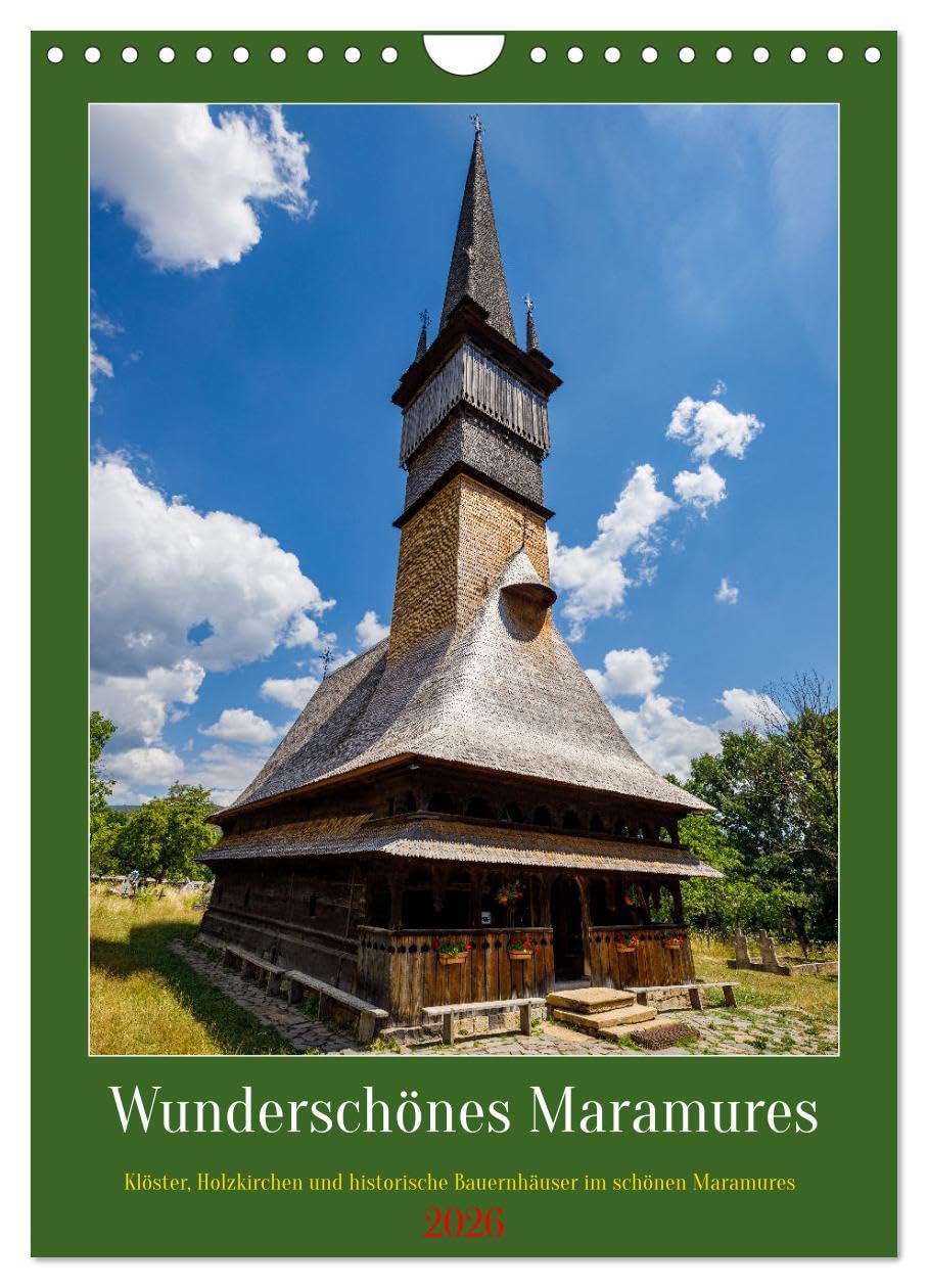Wunderschönes Maramures (Wandkalender 2026 DIN A4 hoch), CALVENDO Monatskalender Leisure, Home & Garden
