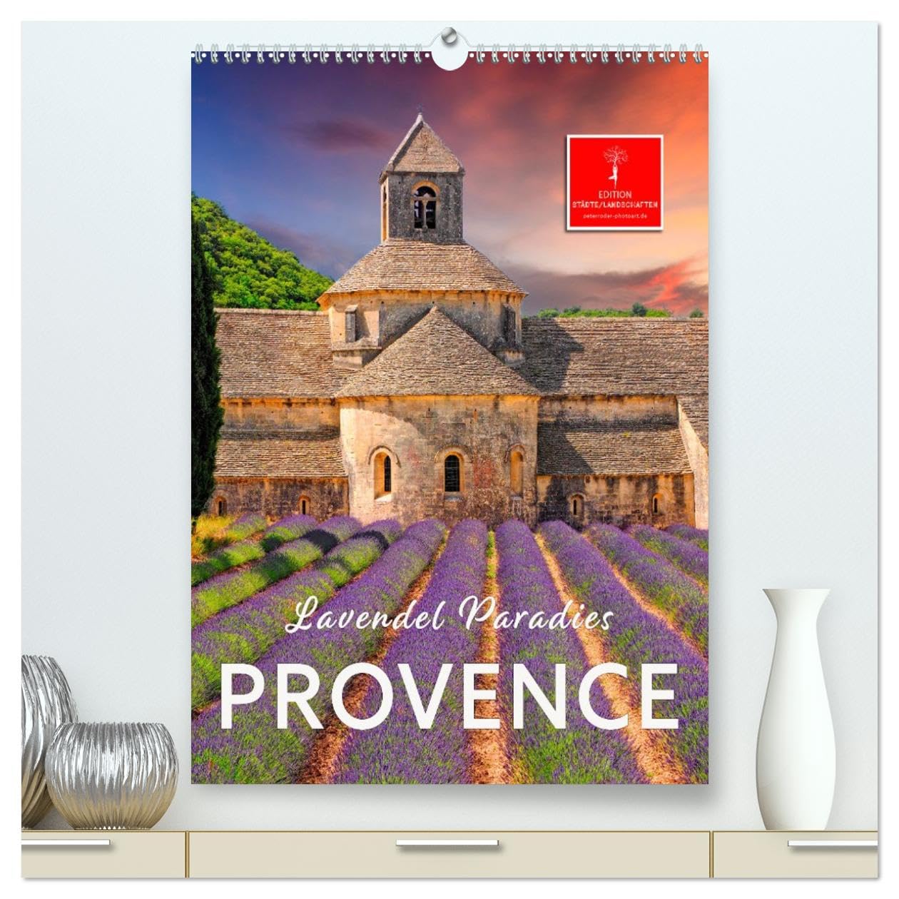 Provence Lavendel Paradies (hochwertiger Premium Wandkalender 2026 DIN A2 hoch), Kunstdruck in Hochglanz Leisure, Home & Garden