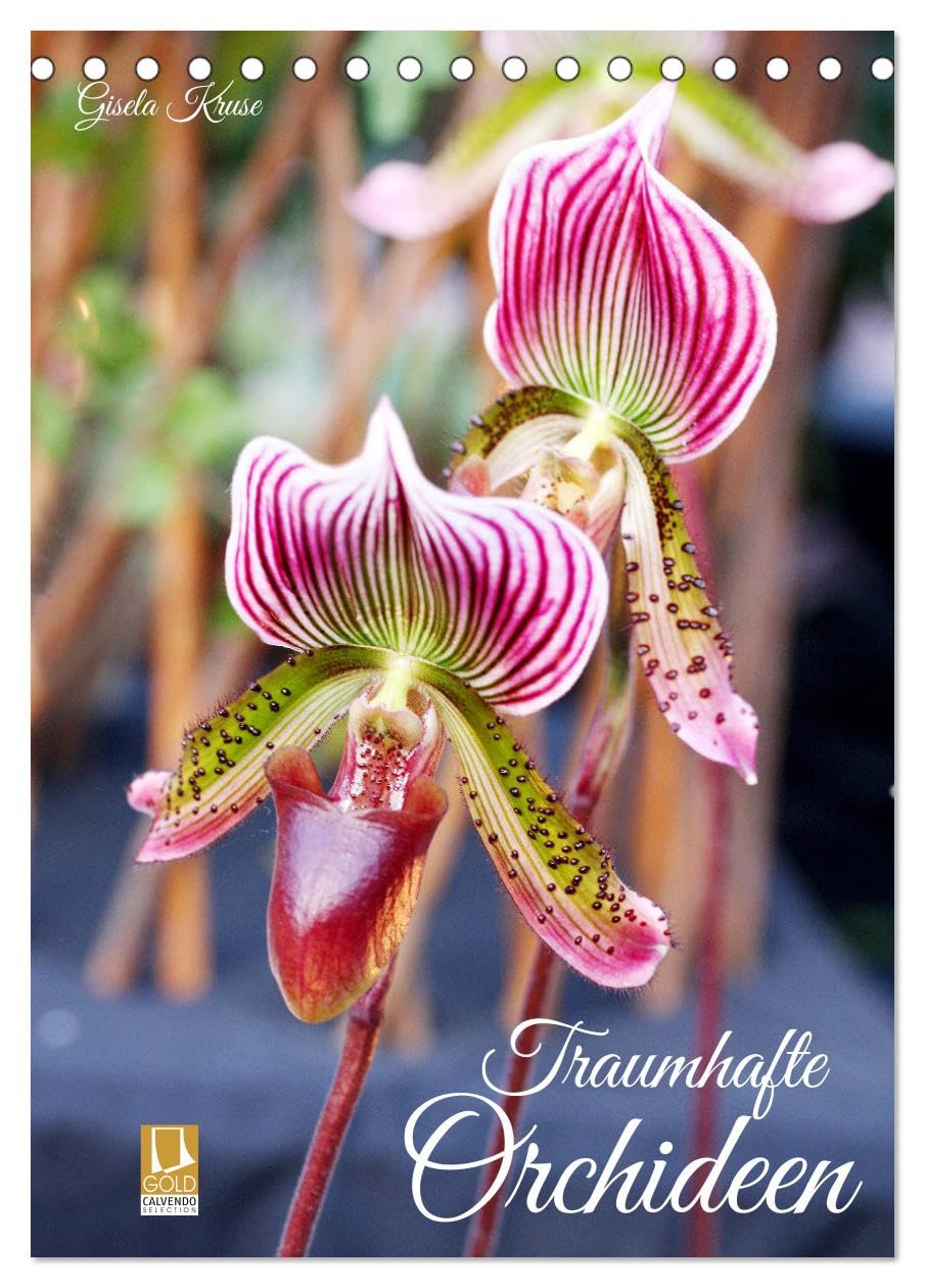 Traumhafte Orchideen (Tischkalender 2026 DIN A5 hoch), CALVENDO Monatskalender Leisure, Home & Garden