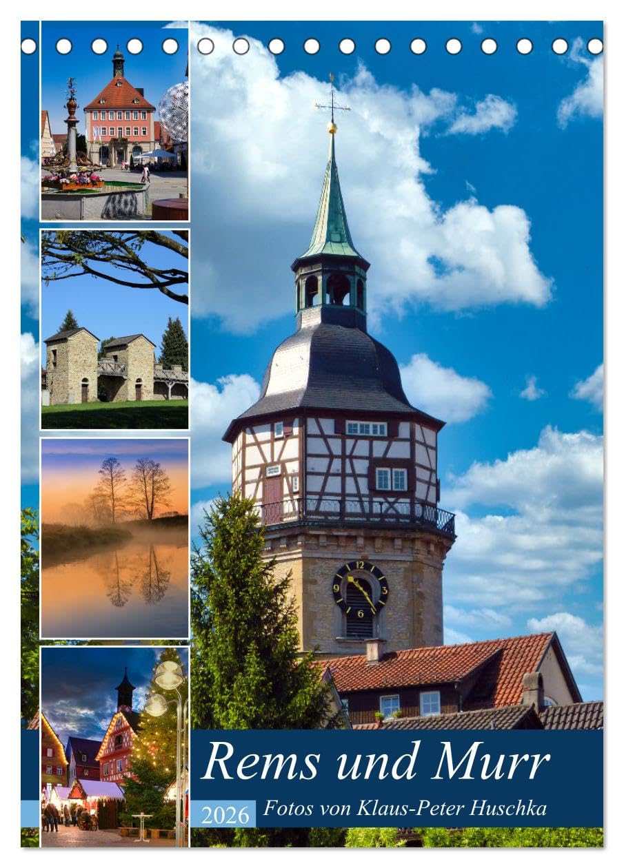 Rems und Murr (Tischkalender 2026 DIN A5 hoch), CALVENDO Monatskalender Calendars
