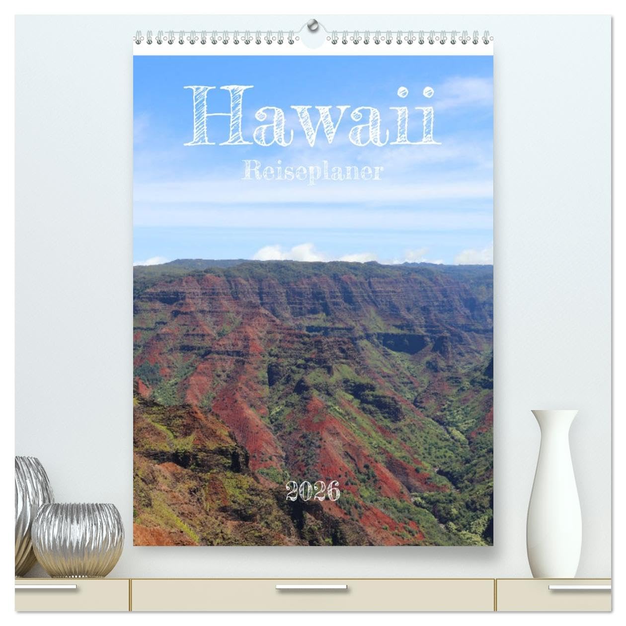 Hawaii - Reiseplaner (hochwertiger Premium Wandkalender 2026 DIN A2 hoch), Kunstdruck in Hochglanz Leisure, Home & Garden