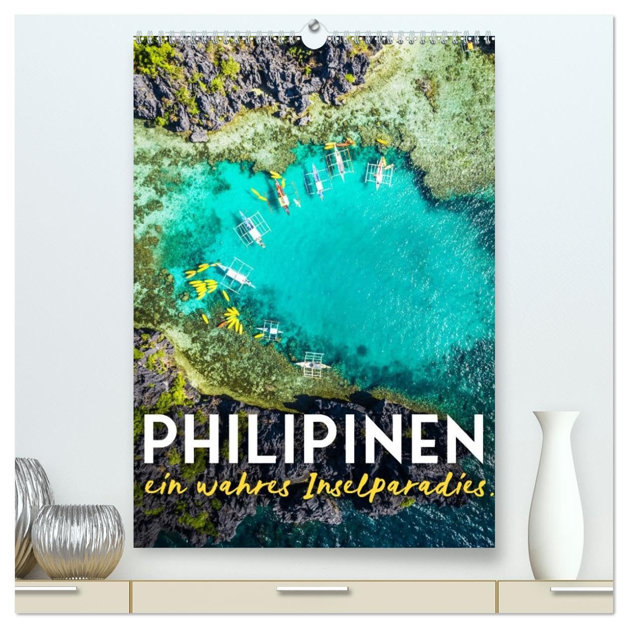 Philippinen - Ein wahres Inselparadies. (hochwertiger Premium Wandkalender 2026 DIN A2 hoch), Kunstdruck in Hochglanz Leisure, Home & Garden