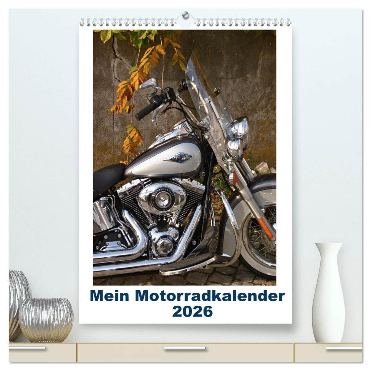 Mein Motorradkalender (hochwertiger Premium Wandkalender 2026 DIN A2 hoch), Kunstdruck in Hochglanz Calendars