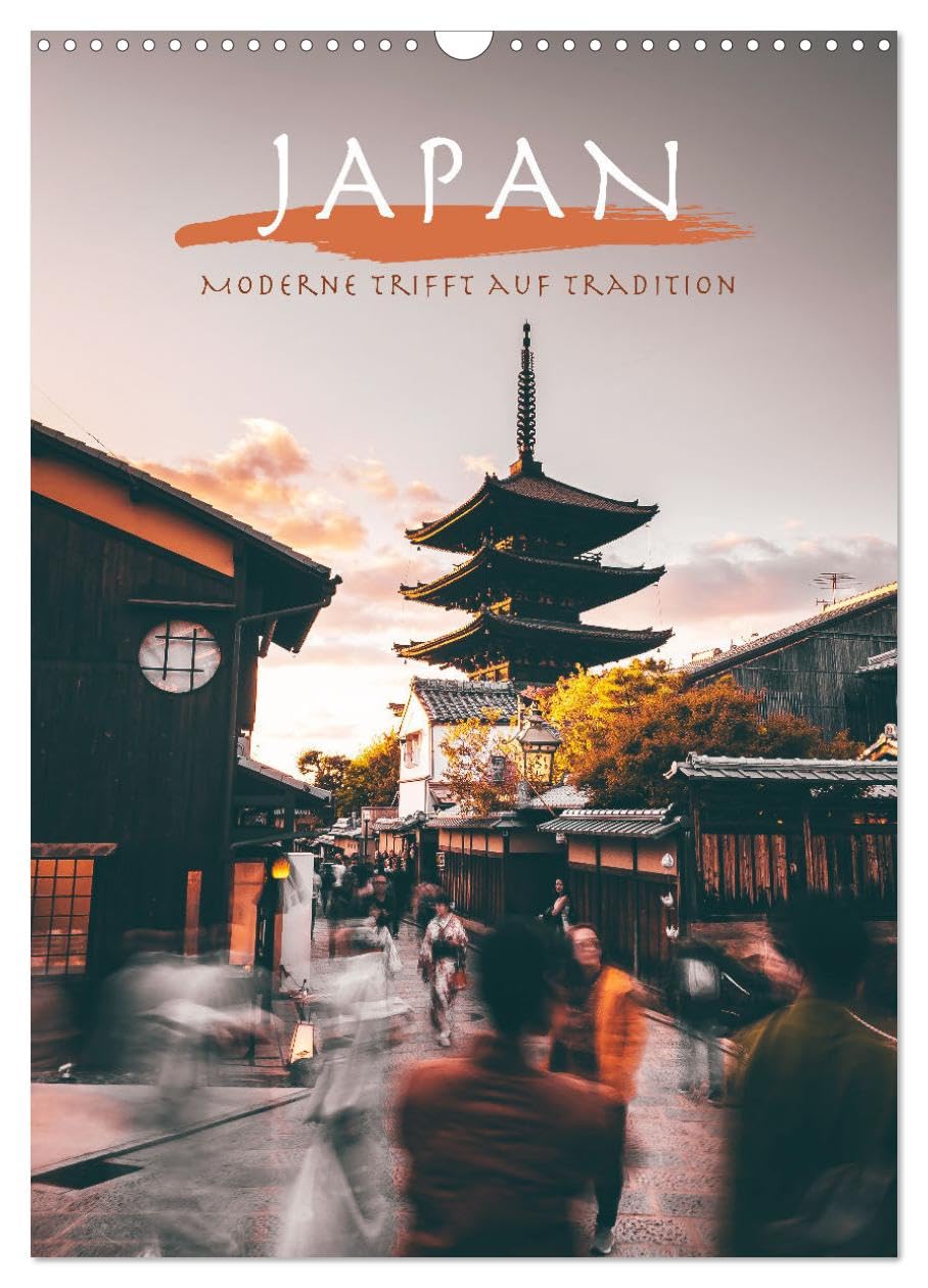 Japan - Moderne trifft auf Tradition. (Wandkalender 2026 DIN A3 hoch), CALVENDO Monatskalender Film, Art & Culture