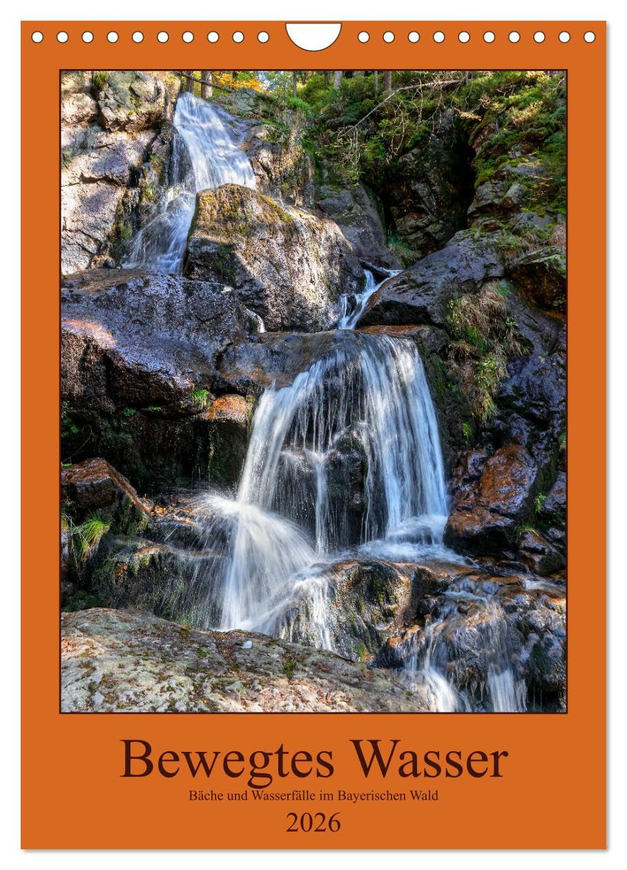 Bewegtes Wasser (Wandkalender 2026 DIN A4 hoch), CALVENDO Monatskalender Photography