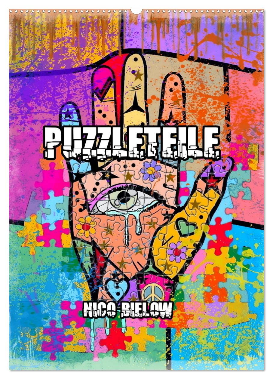 Puzzleteile (Wandkalender 2026 DIN A2 hoch), CALVENDO Monatskalender Photography