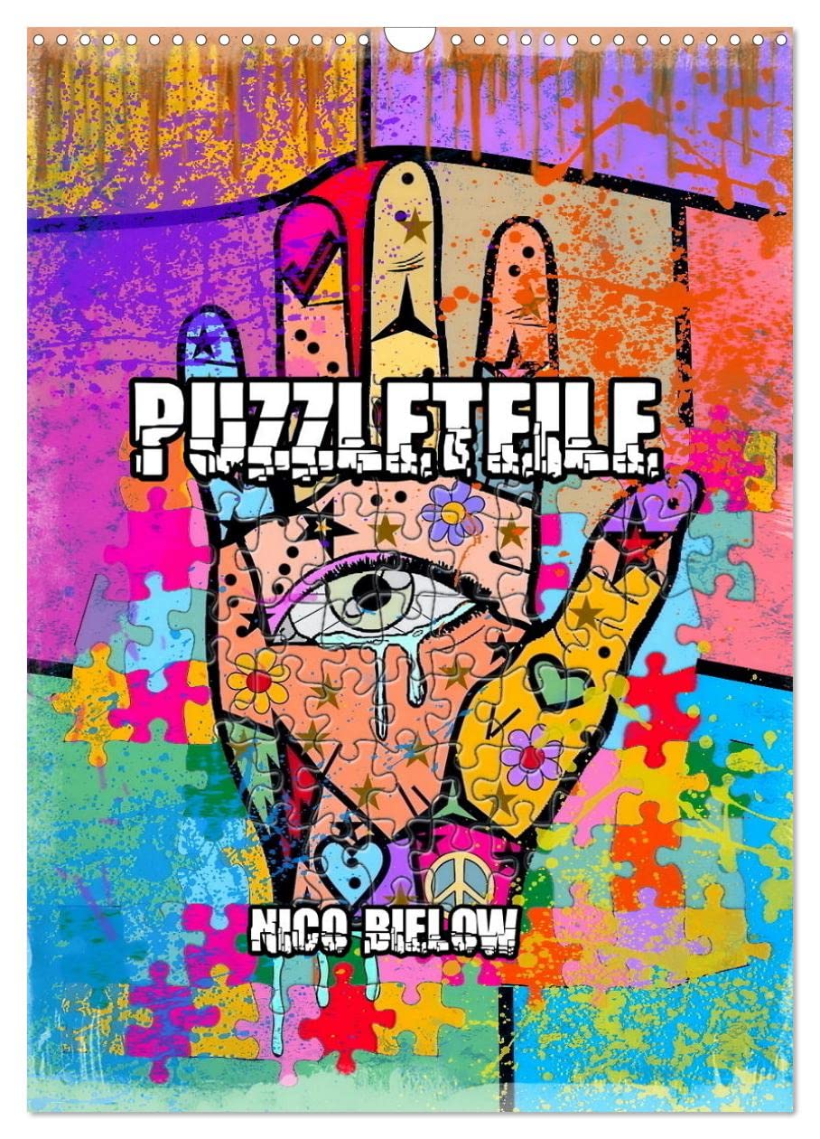 Puzzleteile (Wandkalender 2026 DIN A3 hoch), CALVENDO Monatskalender Photography
