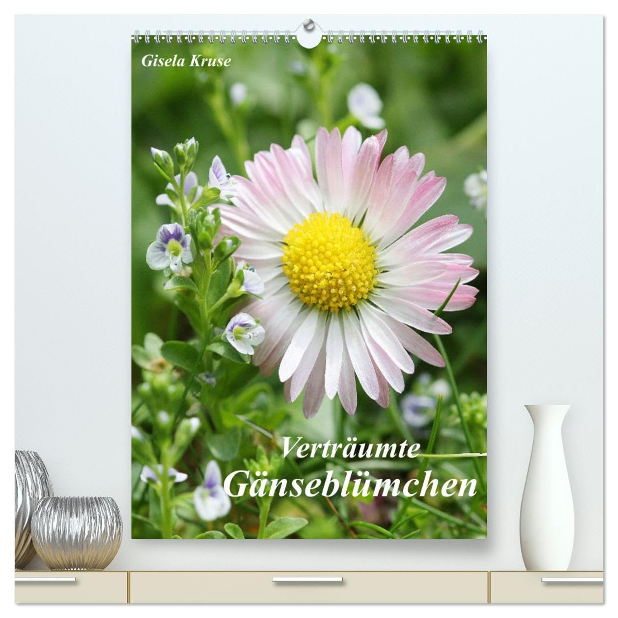 Verträumte Gänseblümchen (hochwertiger Premium Wandkalender 2026 DIN A2 hoch), Kunstdruck in Hochglanz Photography