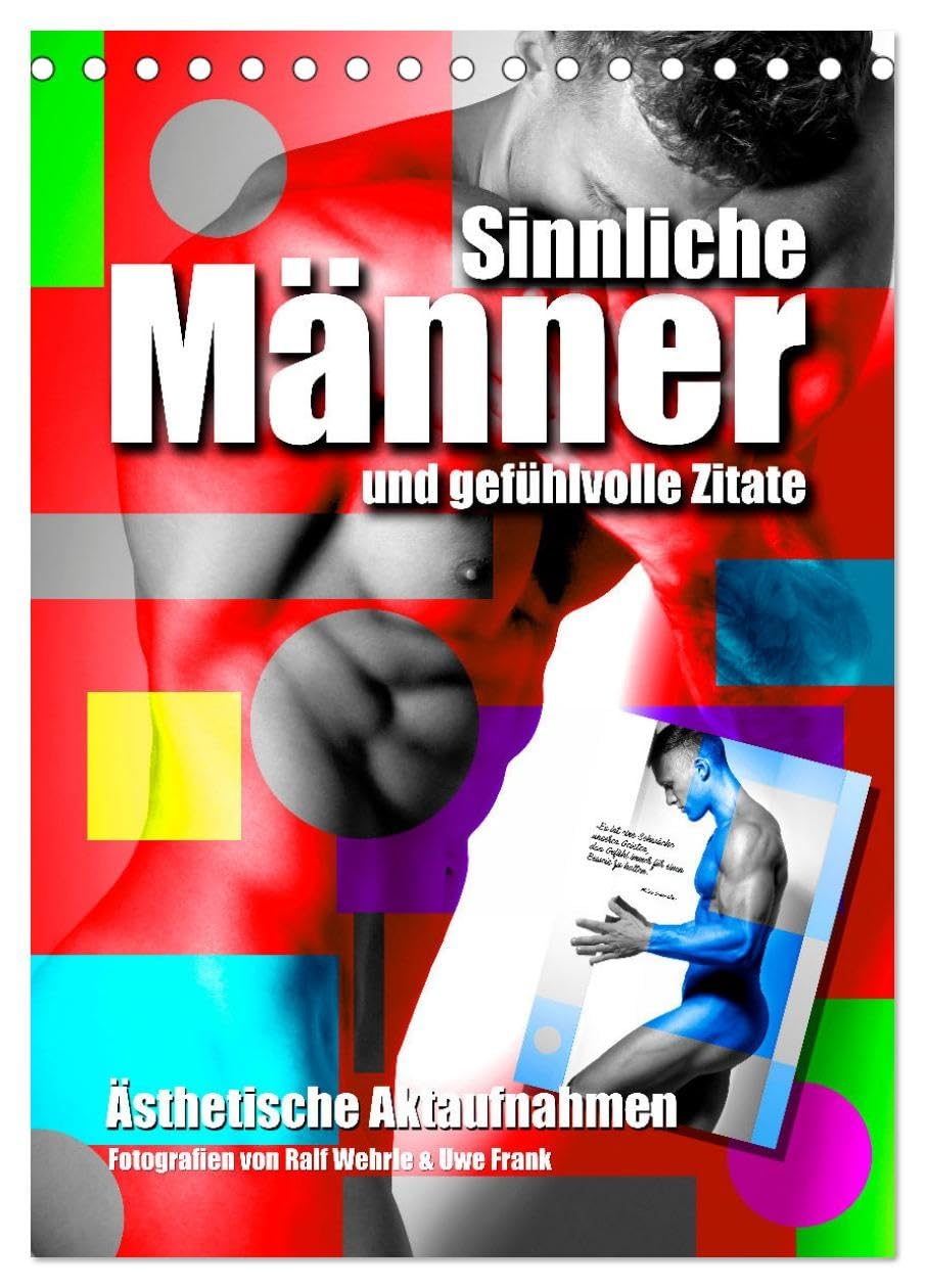 Männer und gefühlvolle Zitate (Tischkalender 2026 DIN A5 hoch), CALVENDO Monatskalender Social Sciences