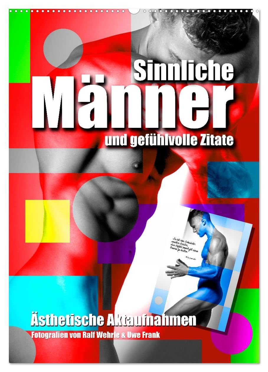 Männer und gefühlvolle Zitate (Wandkalender 2026 DIN A2 hoch), CALVENDO Monatskalender Social Sciences