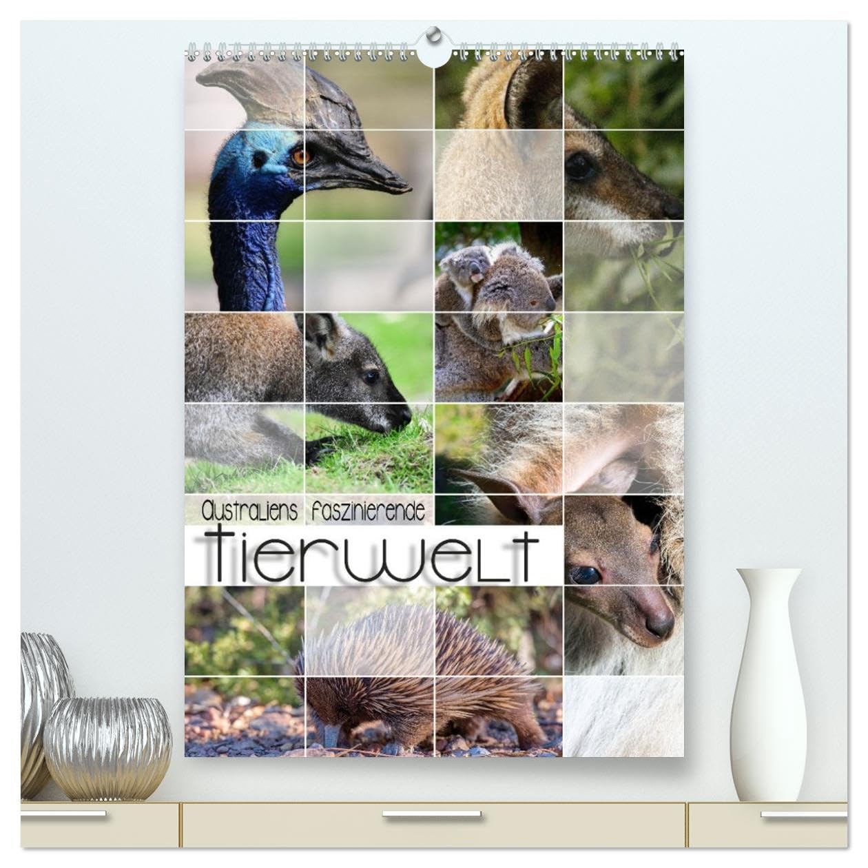 Australiens faszinierende Tierwelt (hochwertiger Premium Wandkalender 2026 DIN A2 hoch), Kunstdruck in Hochglanz Film, Art & Culture