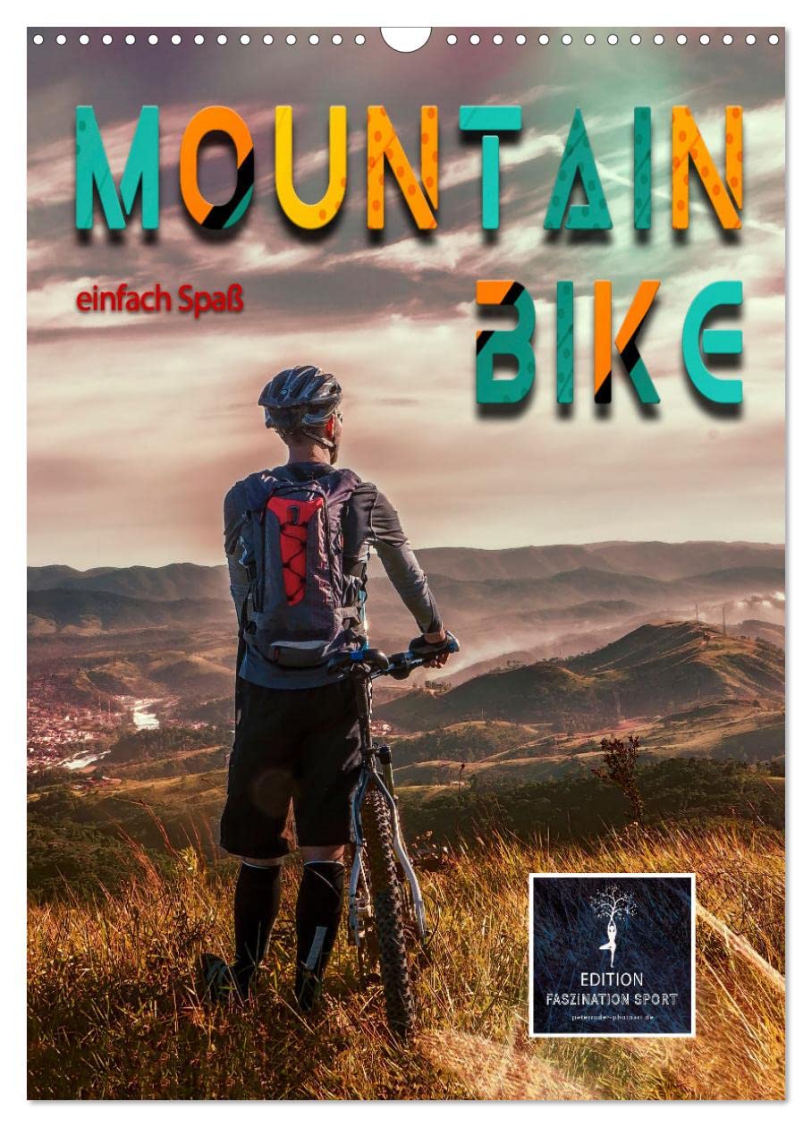 Mountainbike - einfach Spaß (Wandkalender 2026 DIN A3 hoch), CALVENDO Monatskalender Living & Furnishing