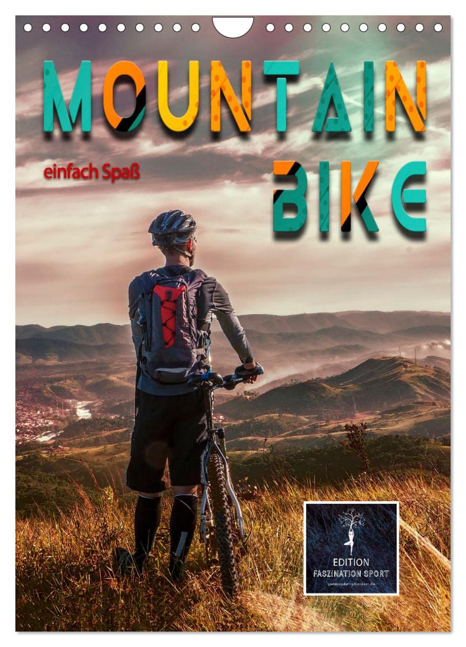 Mountainbike - einfach Spaß (Wandkalender 2026 DIN A4 hoch), CALVENDO Monatskalender Living & Furnishing