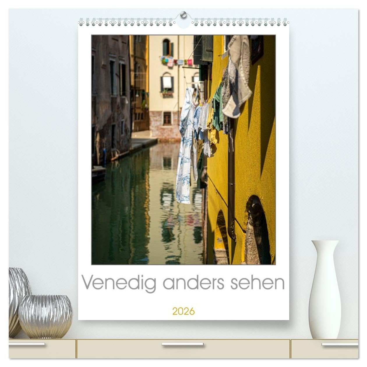 Venedig anders sehen (hochwertiger Premium Wandkalender 2026 DIN A2 hoch), Kunstdruck in Hochglanz Leisure, Home & Garden