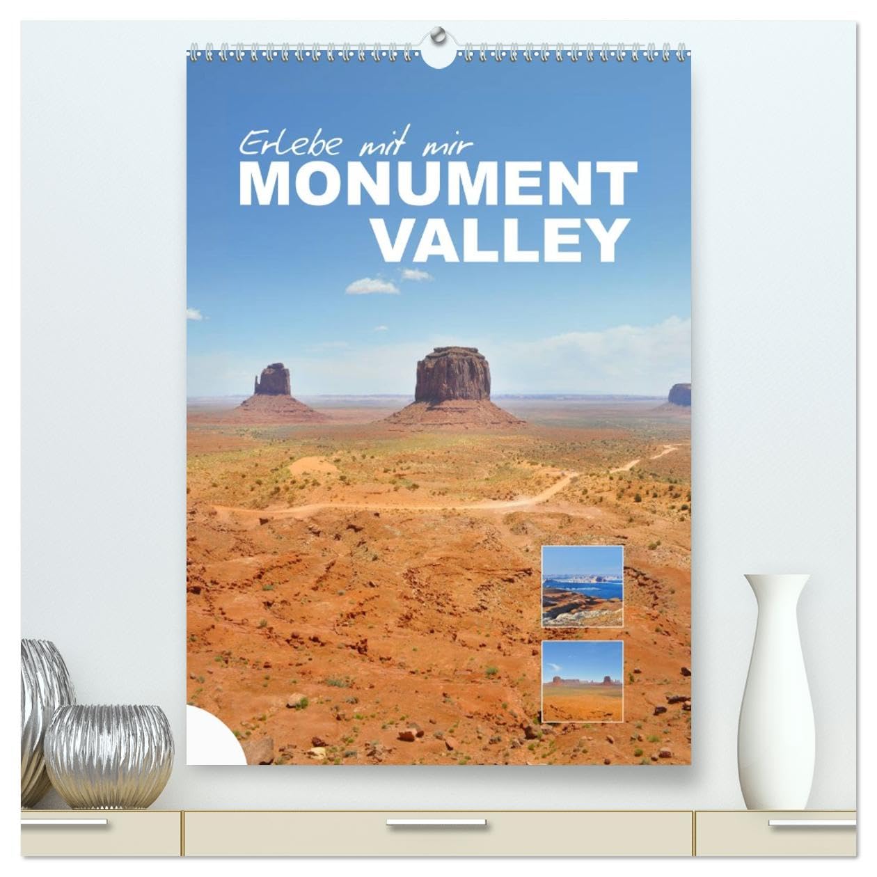 Erlebe mit mir das Monument Valley (hochwertiger Premium Wandkalender 2026 DIN A2 hoch), Kunstdruck in Hochglanz Leisure, Home & Garden