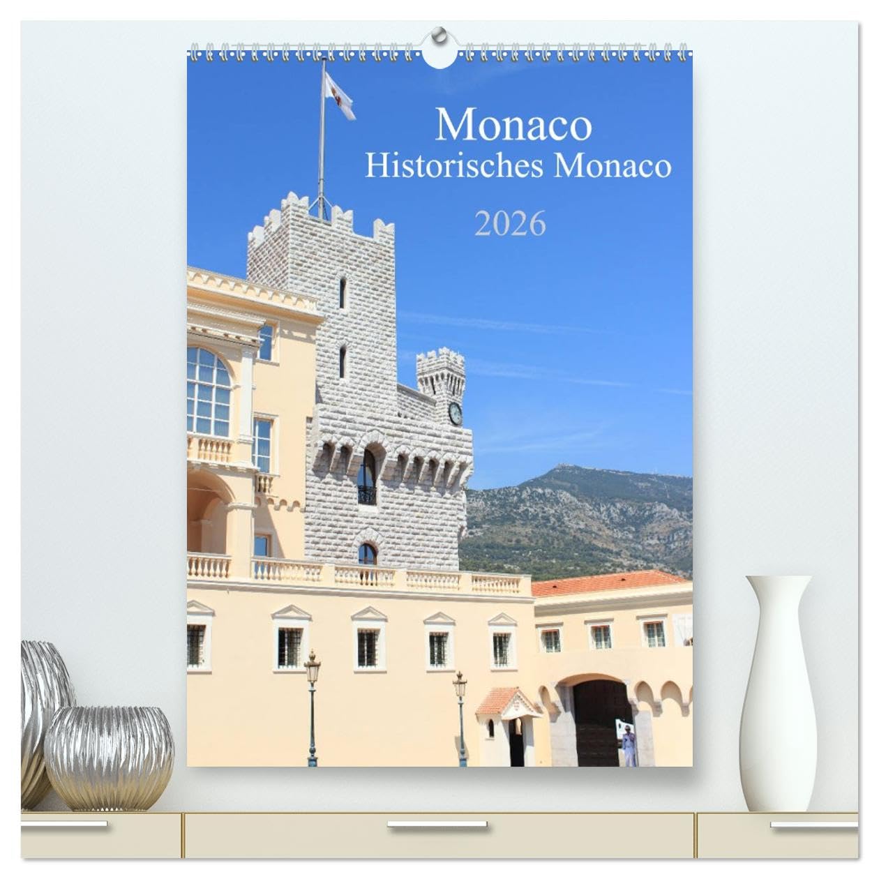 Monaco - Historisches Monaco (hochwertiger Premium Wandkalender 2026 DIN A2 hoch), Kunstdruck in Hochglanz Leisure, Home & Garden