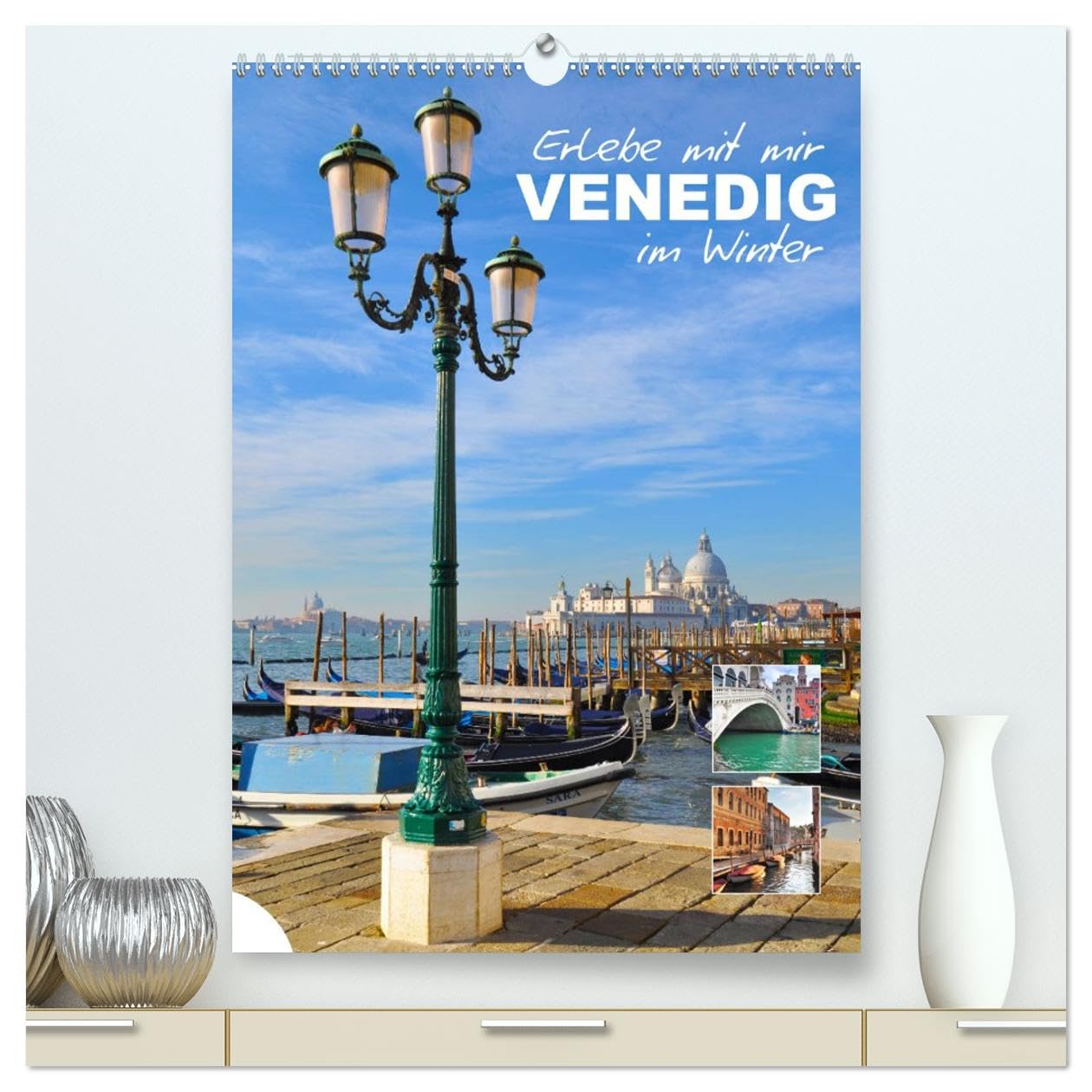 Erlebe mit mir Venedig im Winter (hochwertiger Premium Wandkalender 2026 DIN A2 hoch), Kunstdruck in Hochglanz Leisure, Home & Garden