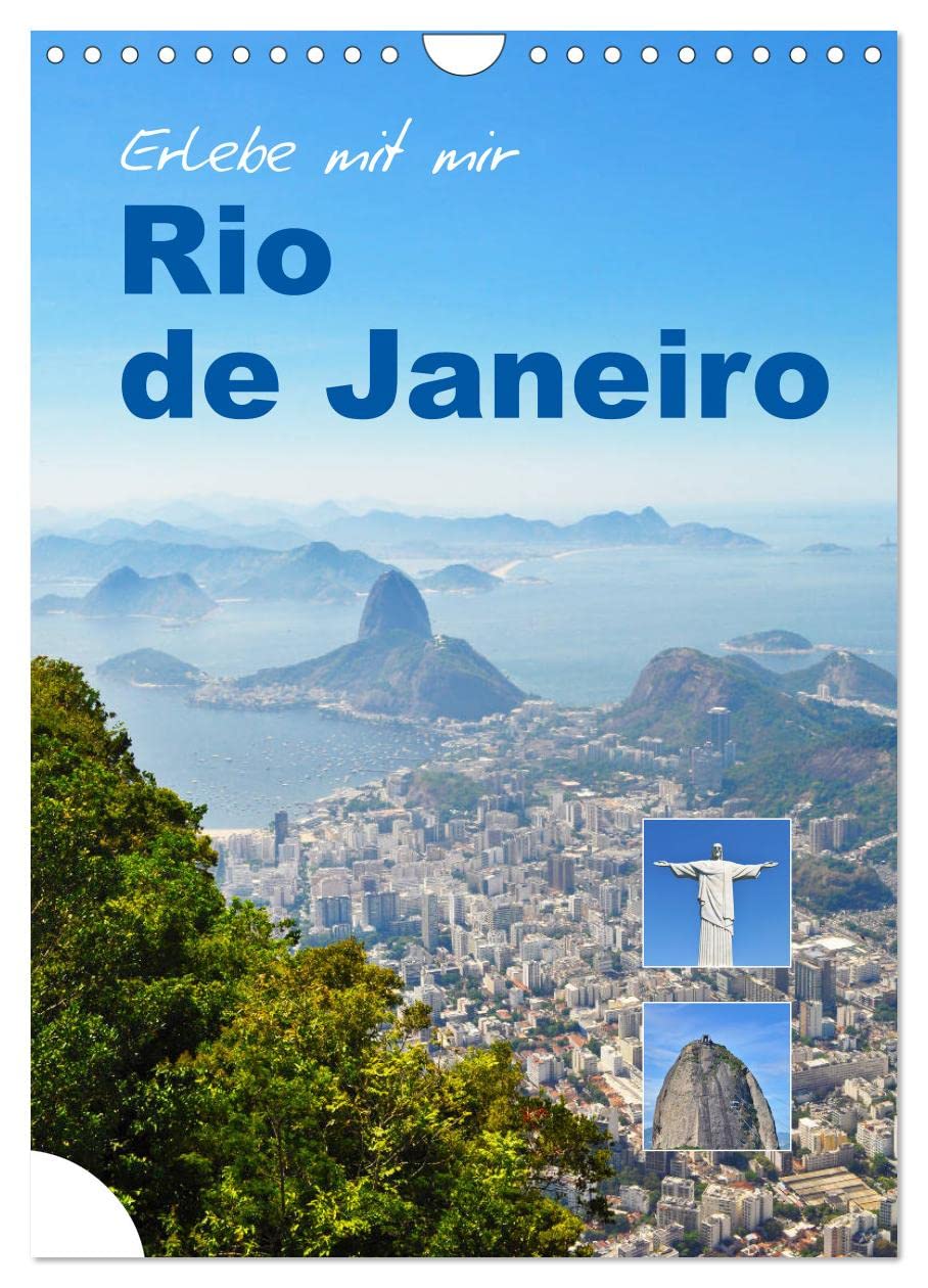 Erlebe mit mir Rio de Janeiro (Wandkalender 2026 DIN A4 hoch), CALVENDO Monatskalender Leisure, Home & Garden