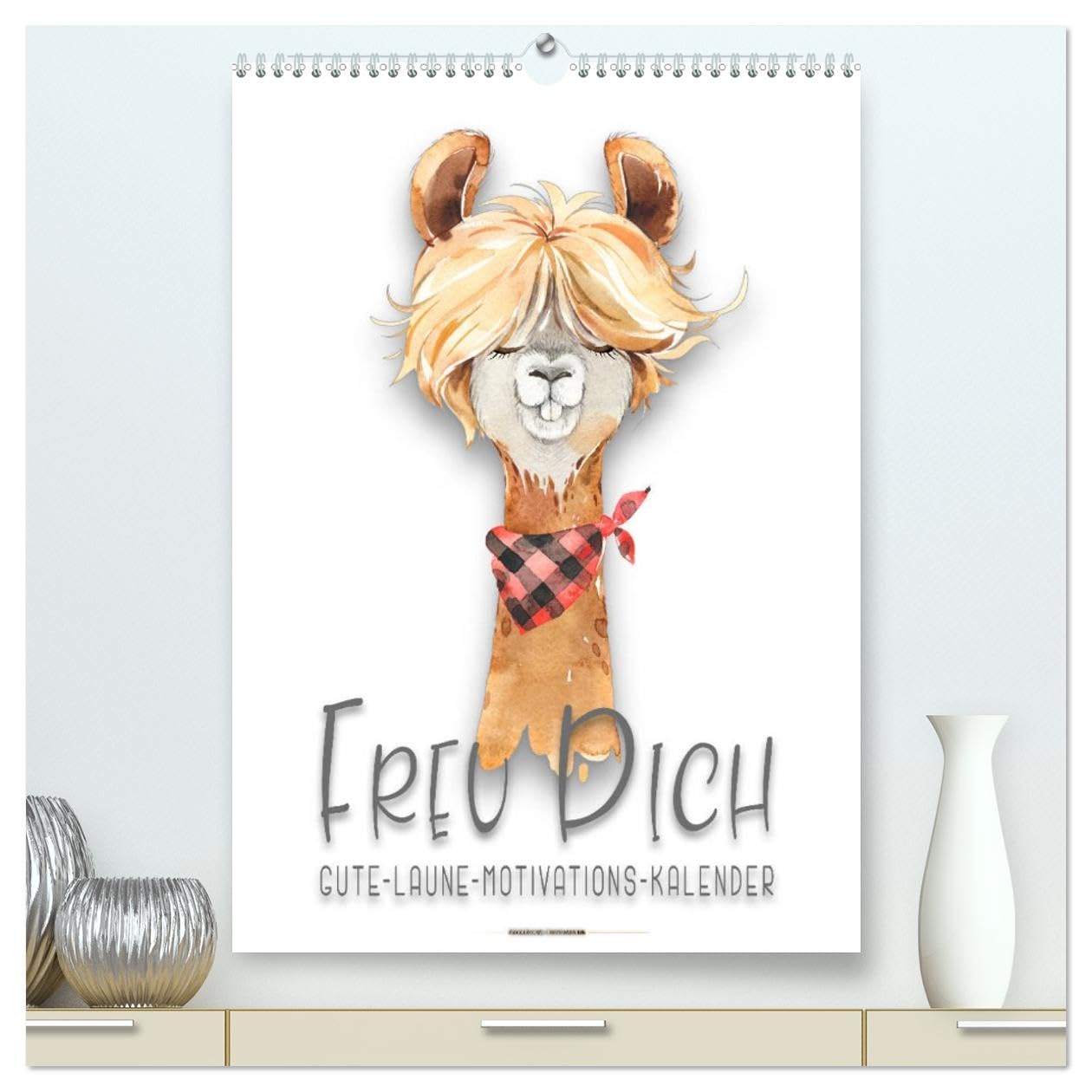 Freu Dich - Gute-Laune-Motivations-Kalender (hochwertiger Premium Wandkalender 2026 DIN A2 hoch), Kunstdruck in Hochglanz Natural Sciences