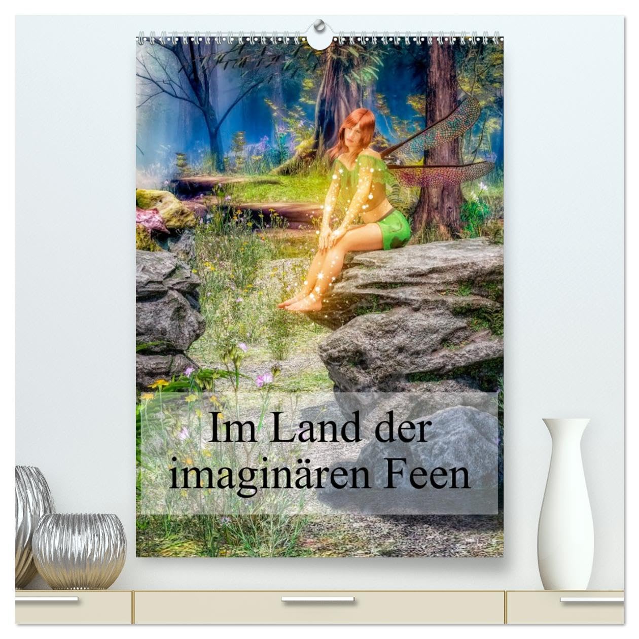 Im Land der imaginären Feen (hochwertiger Premium Wandkalender 2026 DIN A2 hoch), Kunstdruck in Hochglanz Film, Art & Culture