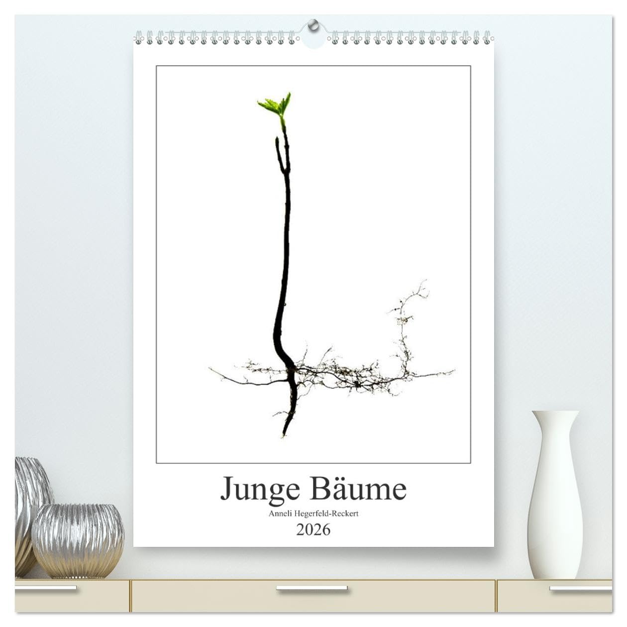 Junge Bäume (hochwertiger Premium Wandkalender 2026 DIN A2 hoch), Kunstdruck in Hochglanz Business & Technology