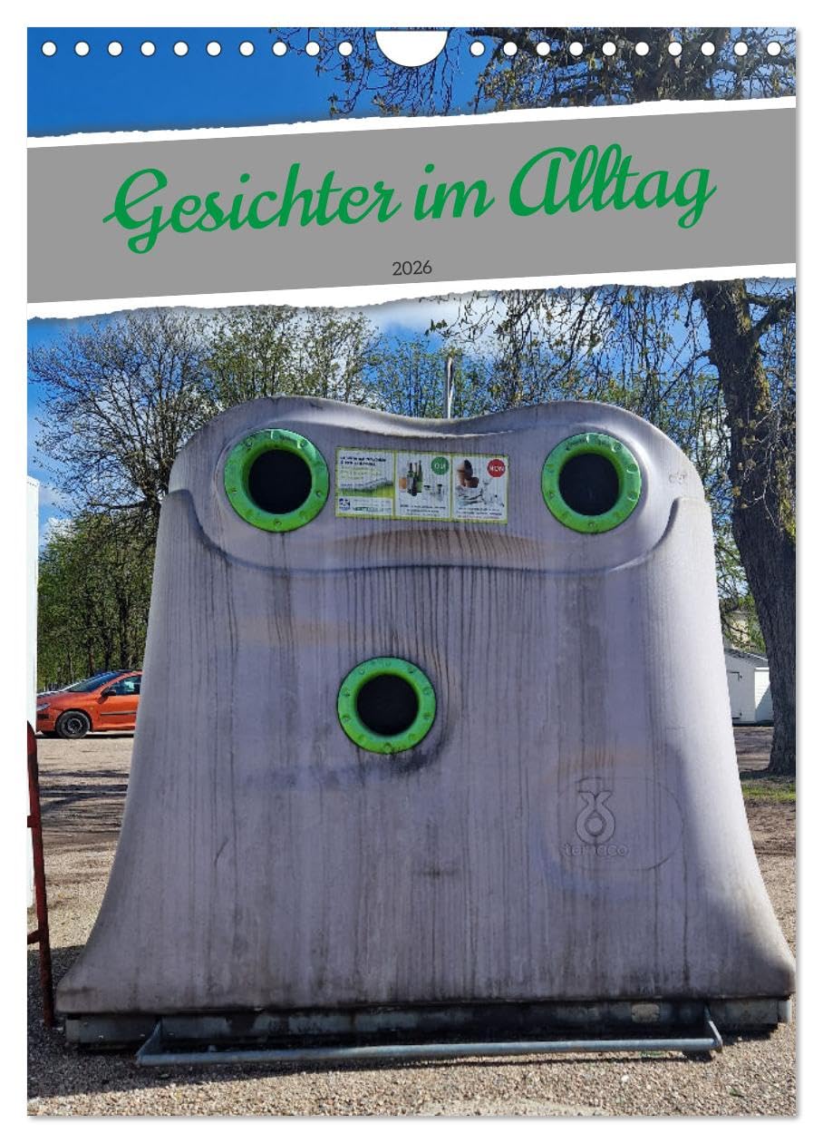 Gesichter im Alltag (Wandkalender 2026 DIN A4 hoch), CALVENDO Monatskalender Leisure, Home & Garden