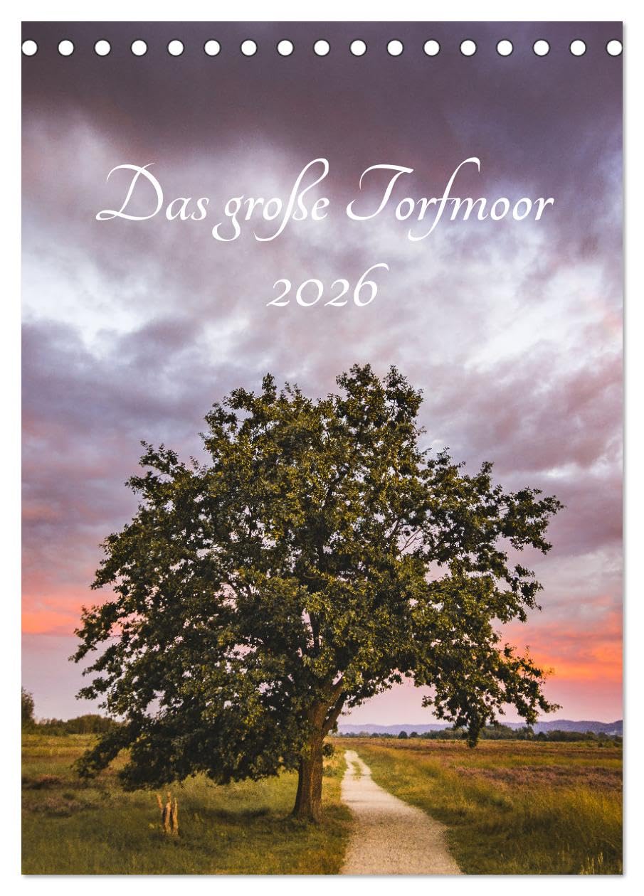 Das große Torfmoor (Tischkalender 2026 DIN A5 hoch), CALVENDO Monatskalender Photography