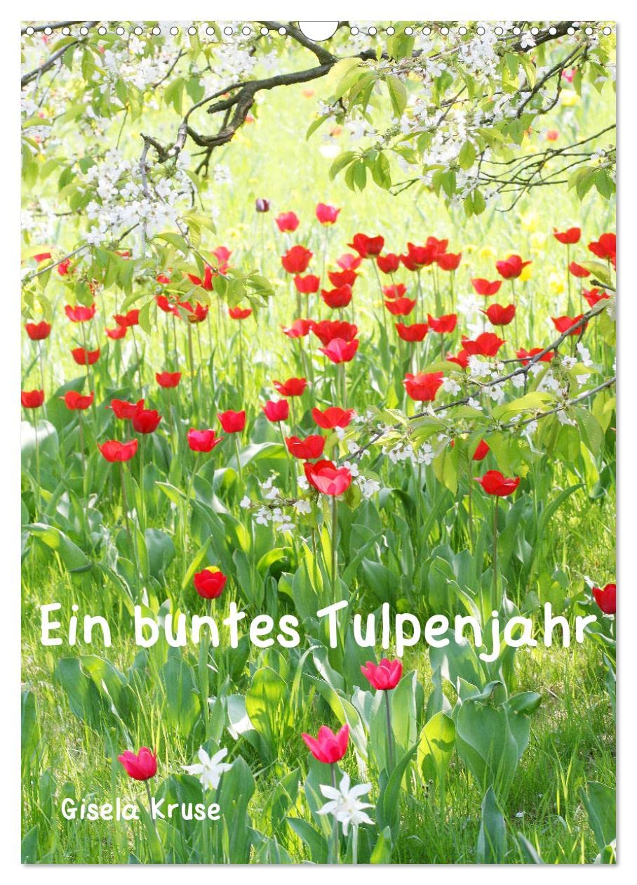 Ein buntes Tulpenjahr (Wandkalender 2026 DIN A3 hoch), CALVENDO Monatskalender Business & Technology