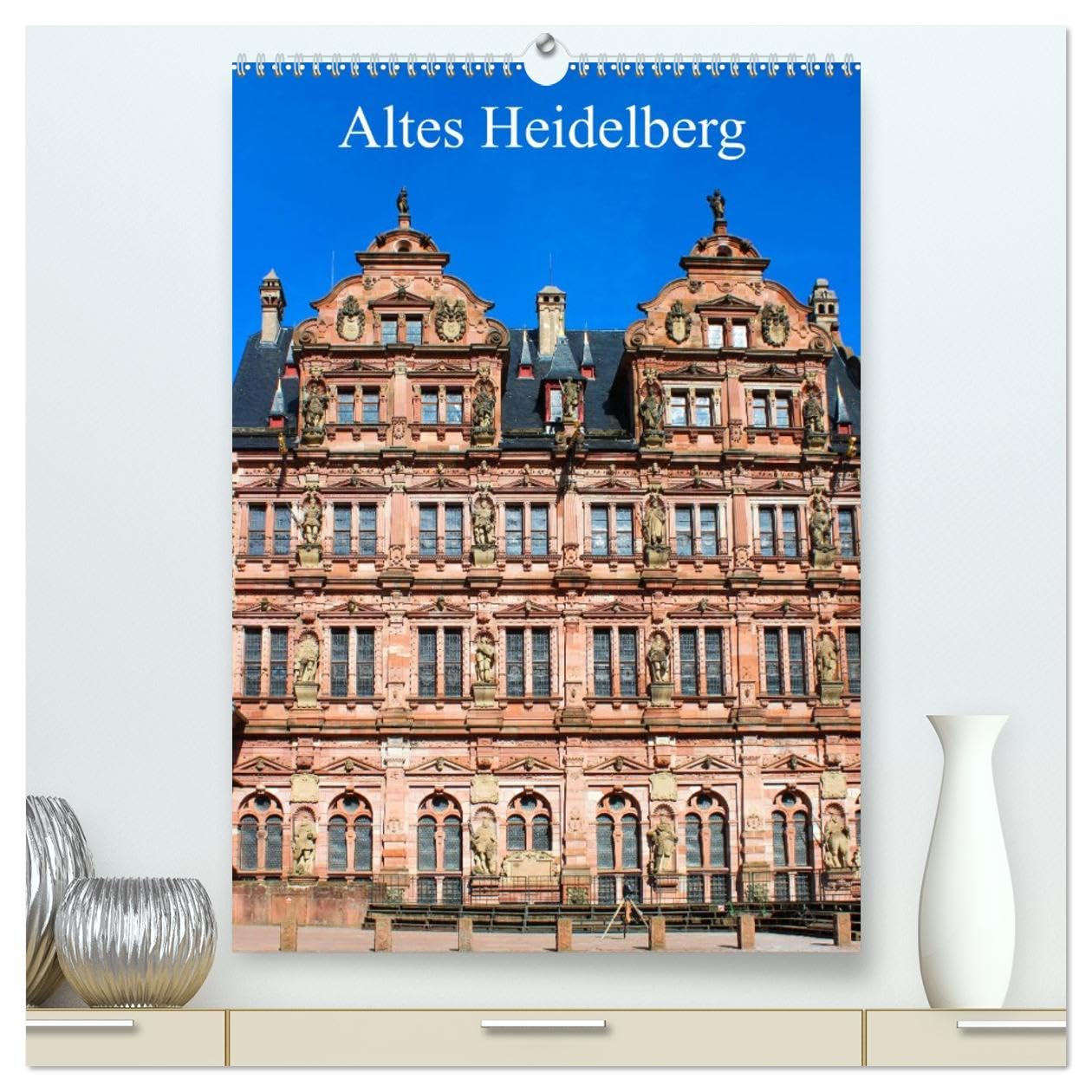 Altes Heidelberg (hochwertiger Premium Wandkalender 2026 DIN A2 hoch), Kunstdruck in Hochglanz Leisure, Home & Garden