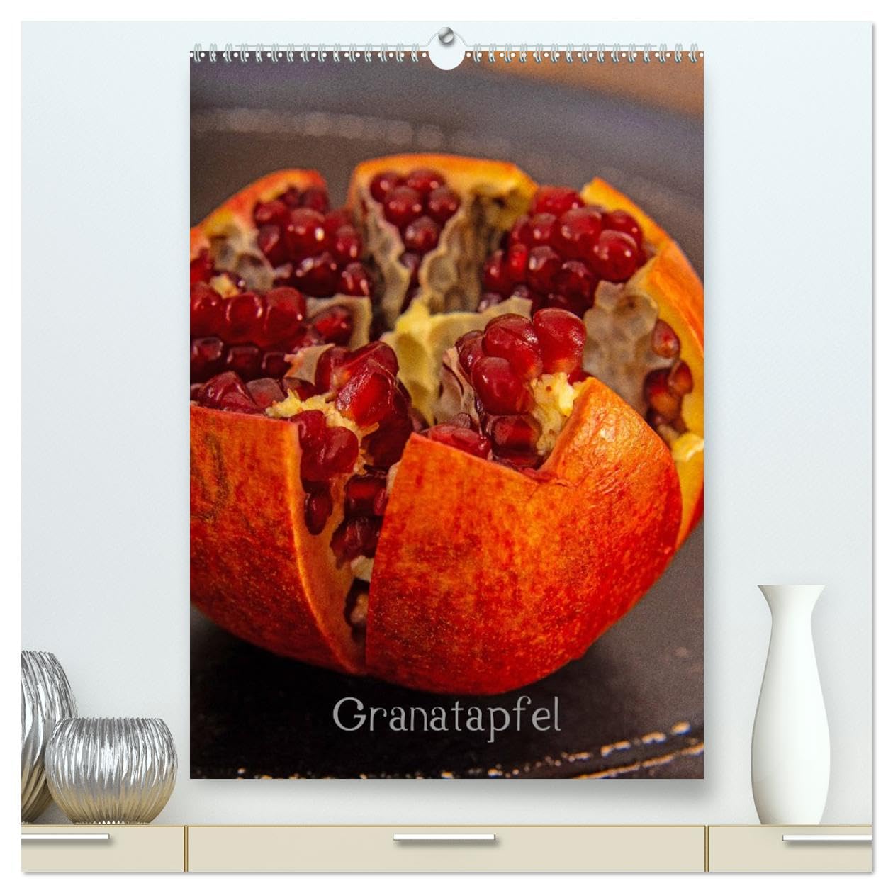 Granatapfel (hochwertiger Premium Wandkalender 2026 DIN A2 hoch), Kunstdruck in Hochglanz Calendars