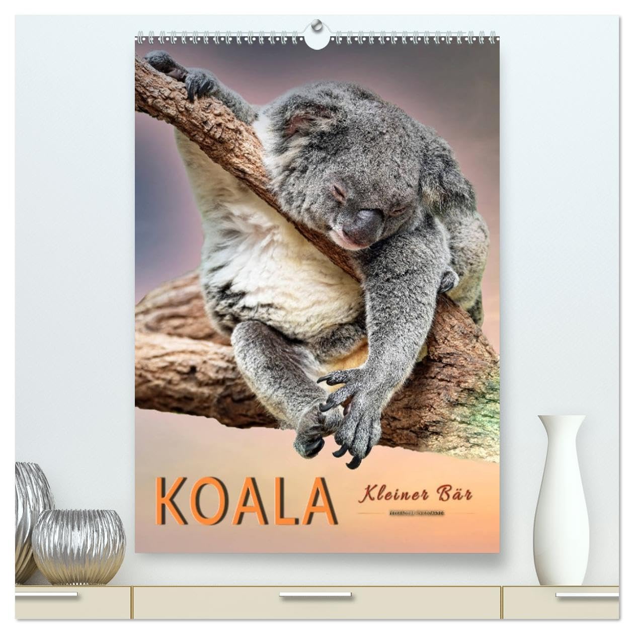 Koala, kleiner Bär (hochwertiger Premium Wandkalender 2026 DIN A2 hoch), Kunstdruck in Hochglanz Natural Sciences